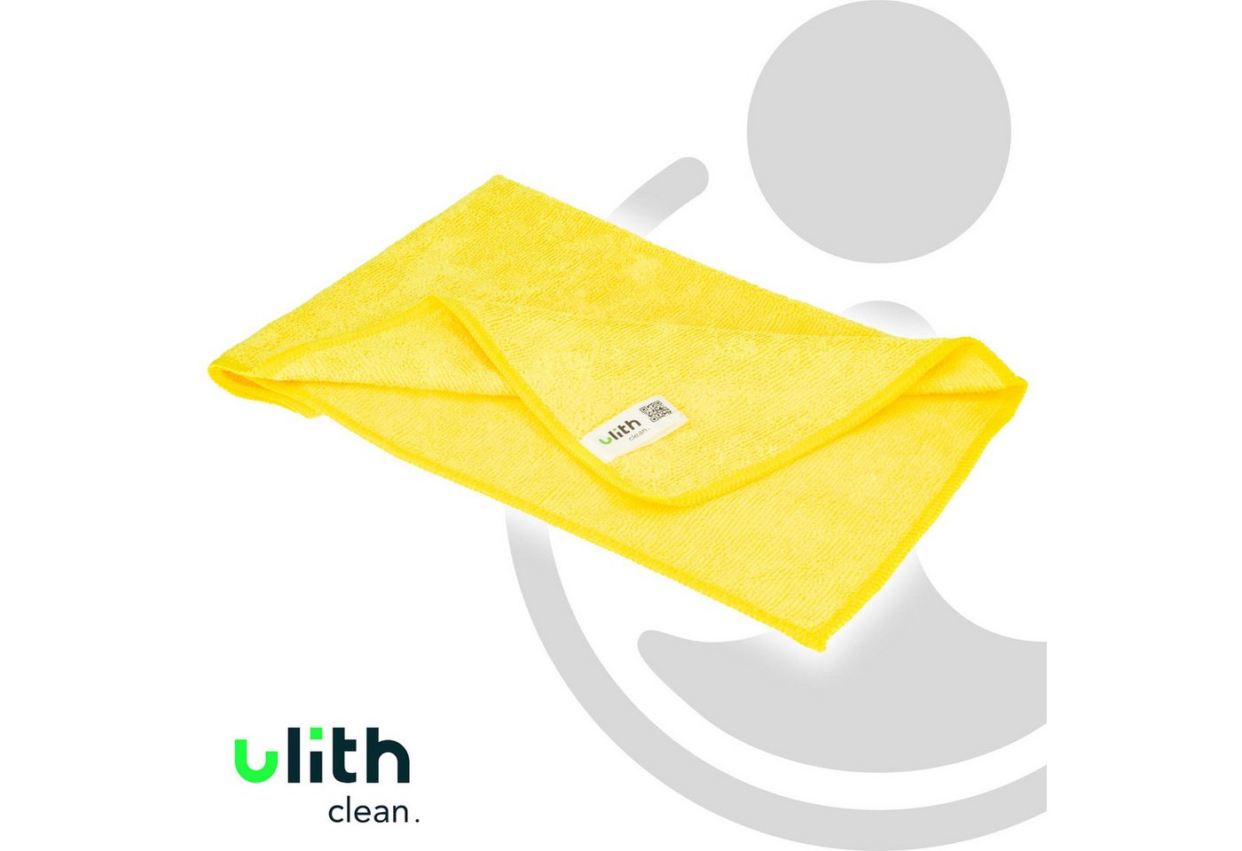 Thumbnail - Ulith Clean-PROFI Microfasertuch, 40 x 40 cm, 300 GSM Mikrofasertuch