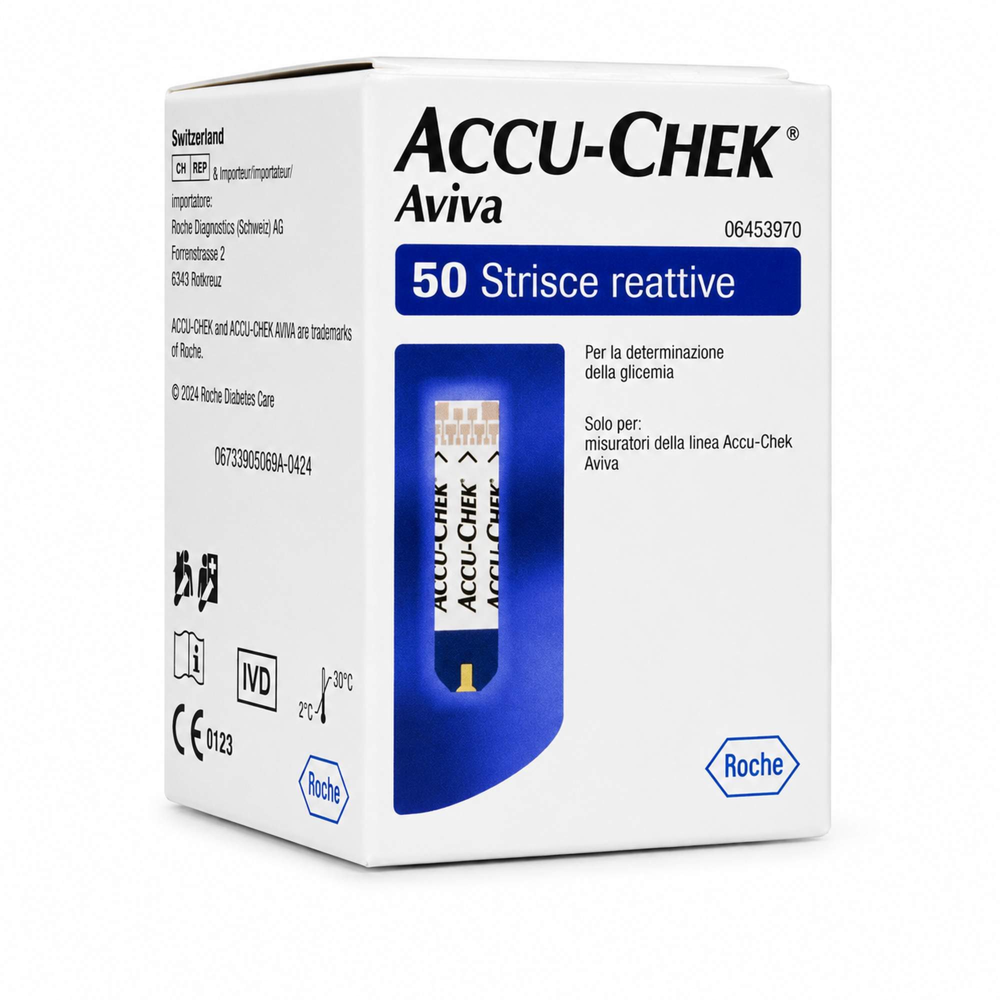 Roche Blutzucker-Teststreifen ACCU-CHEK Aviva Teststreifen 50 St