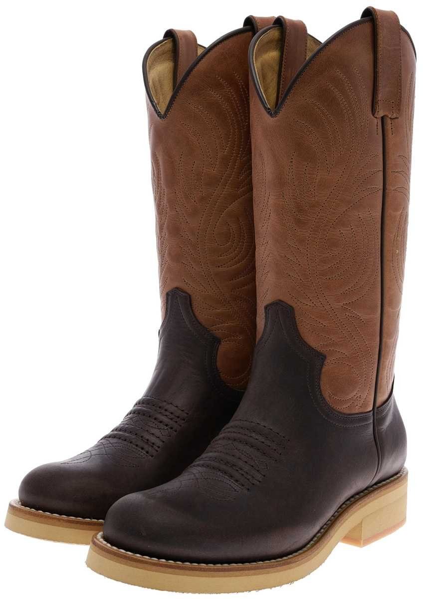 FB Fashion Boots CATTLE-S Braun Cowboystiefel Damen Westernreitstiefel