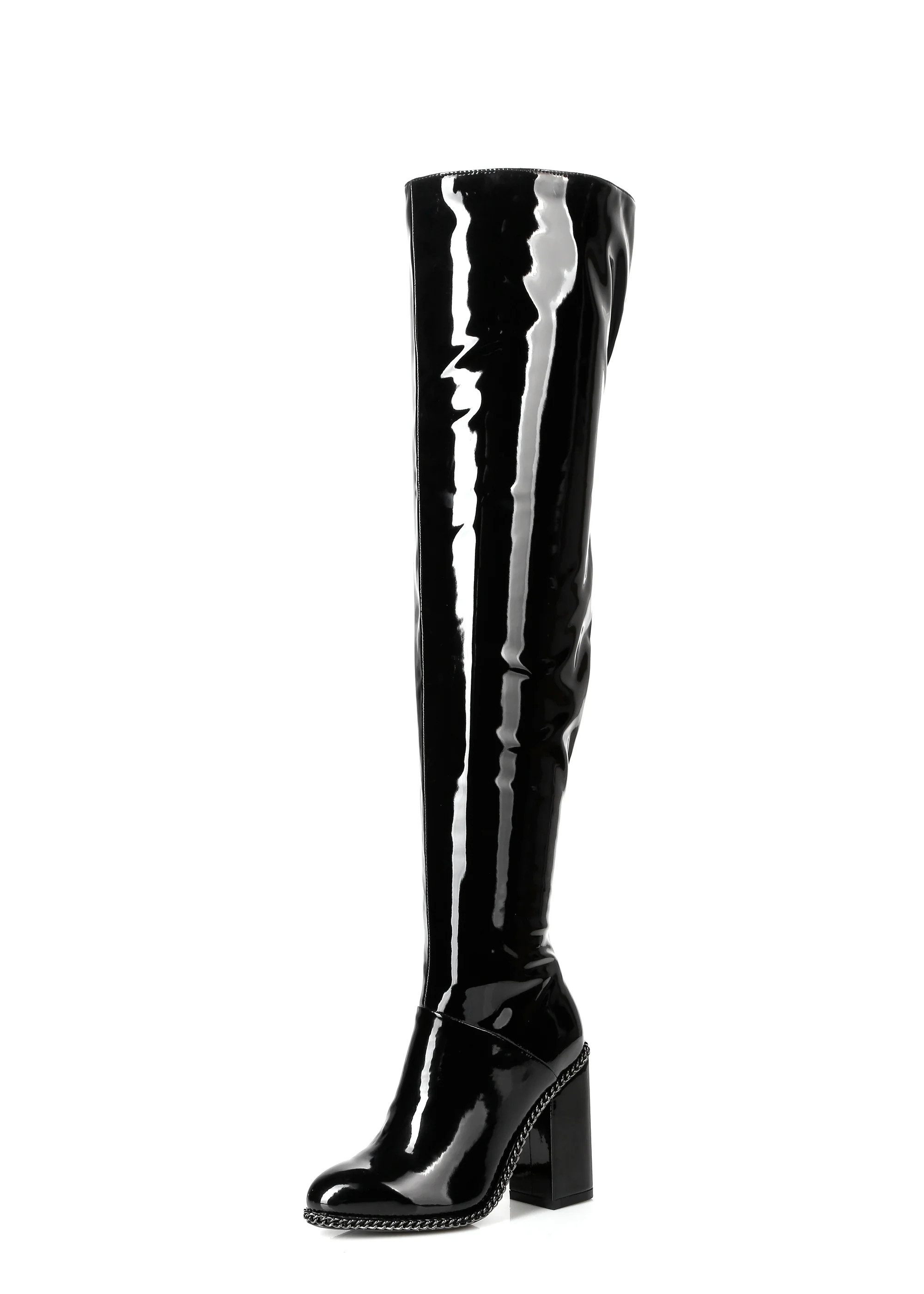 Giaro FREYA Reißverschlussstiefel 11 cm Absatzhöhe, Kniehoch, veganes Leder günstig online kaufen