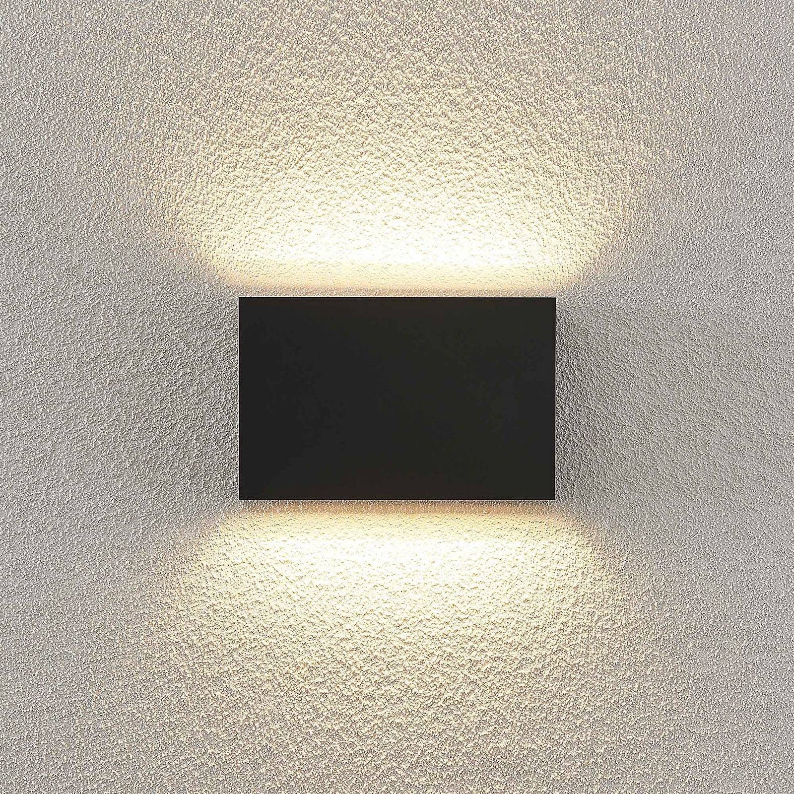 Lindby Außen-Wandleuchte Jarte, LED 10,8 W gesamt, warmweiß