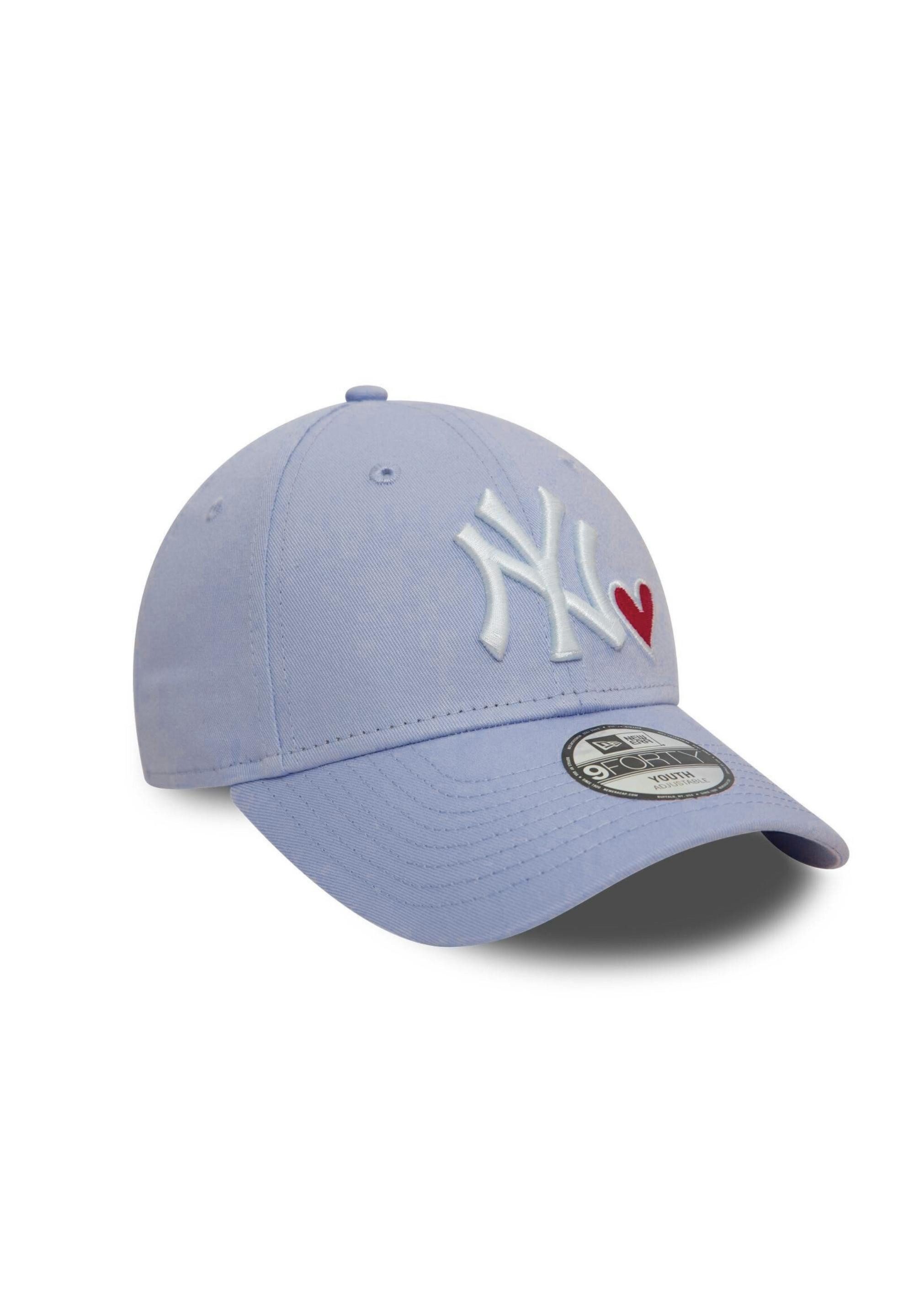 New Era Baseball Cap New York Yankees New Era MLB Heart Logo 9Forty Kids Cap Lila (1-St)