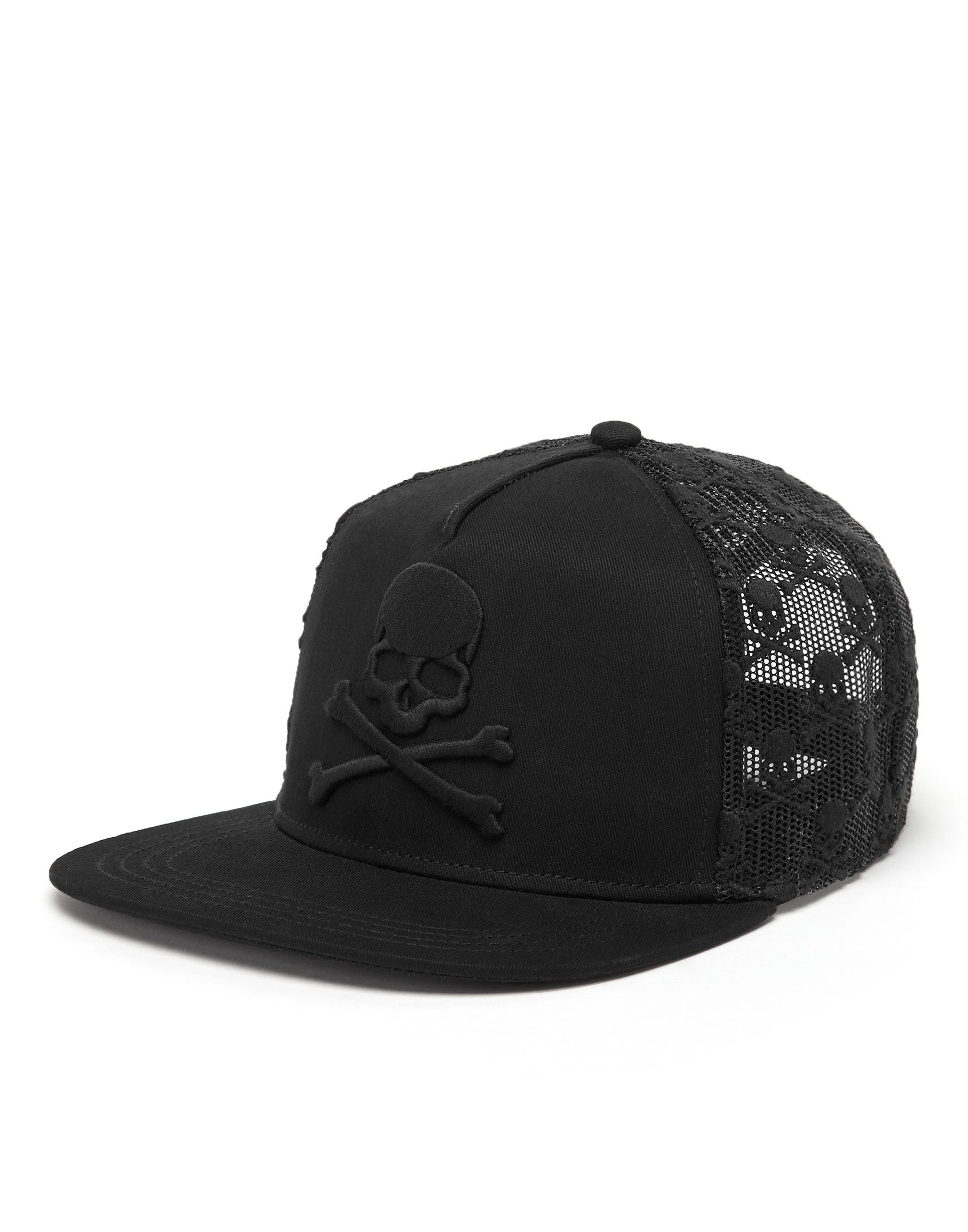 PHILIPP PLEIN Baseball Cap Skull&Bones