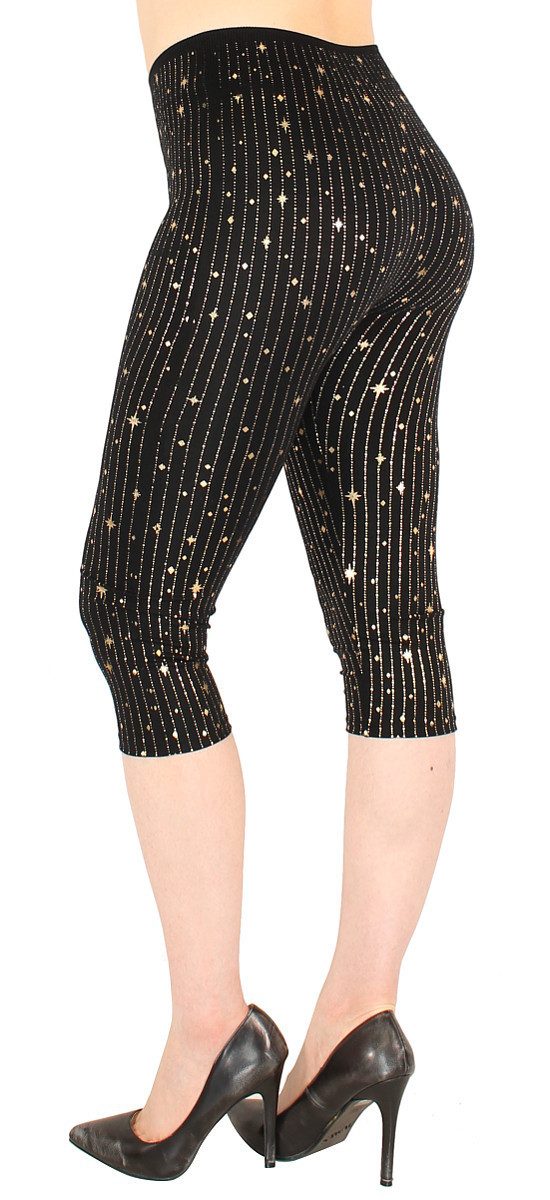dy_mode Caprileggings Damen Capri Leggings 3/4 günstig online kaufen