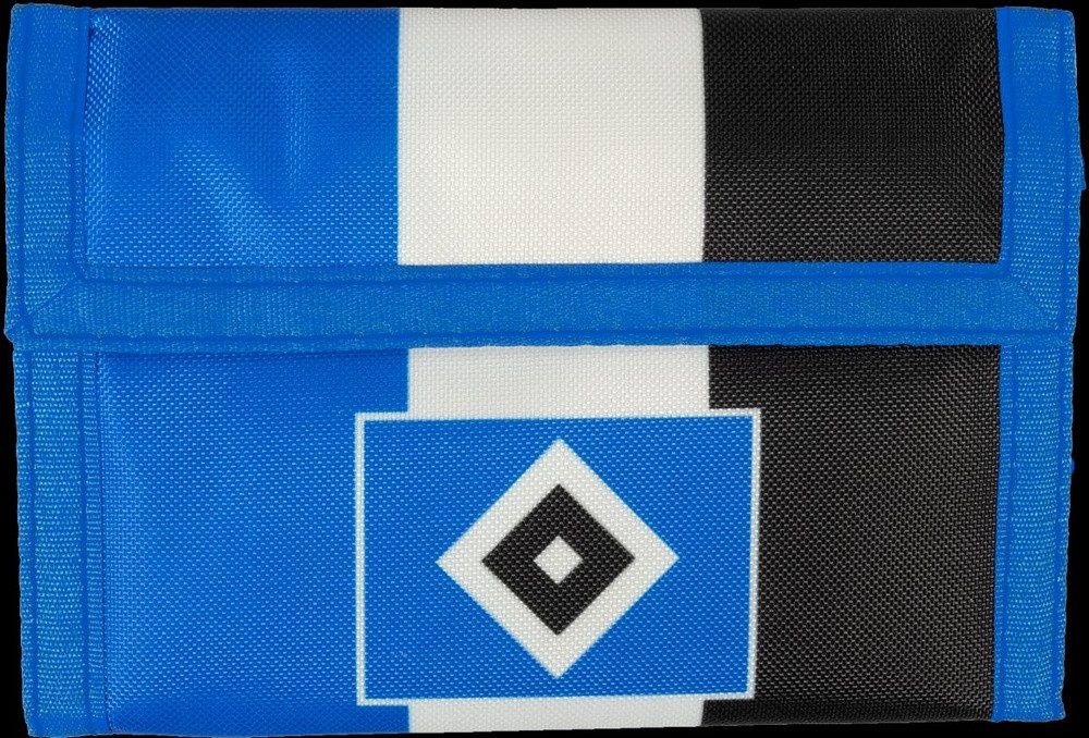 HSV Geldbörse Nylongeldbörse Blockstreifen
