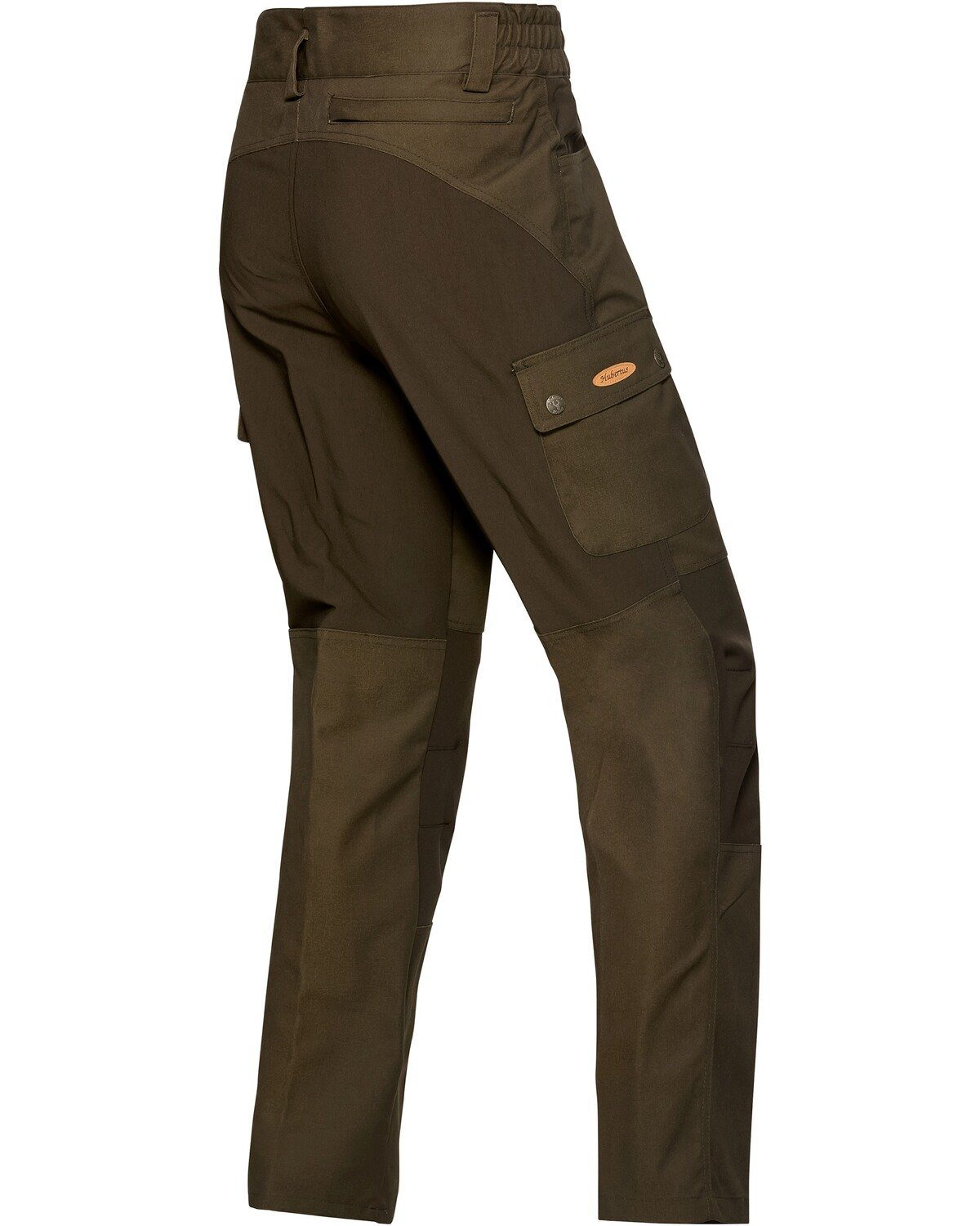 Outdoorhose Hose Canvas oliv Hubertus