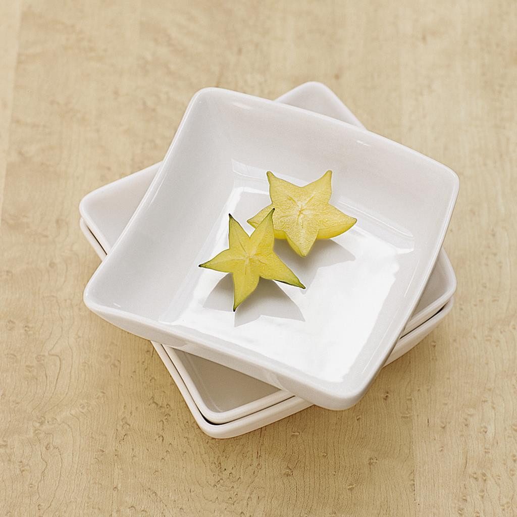 Villeroy & Boch Schale NewWave Schälchen 12 x 12 cm 4er Set, Porzellan, (4x Schale, 4-tlg)