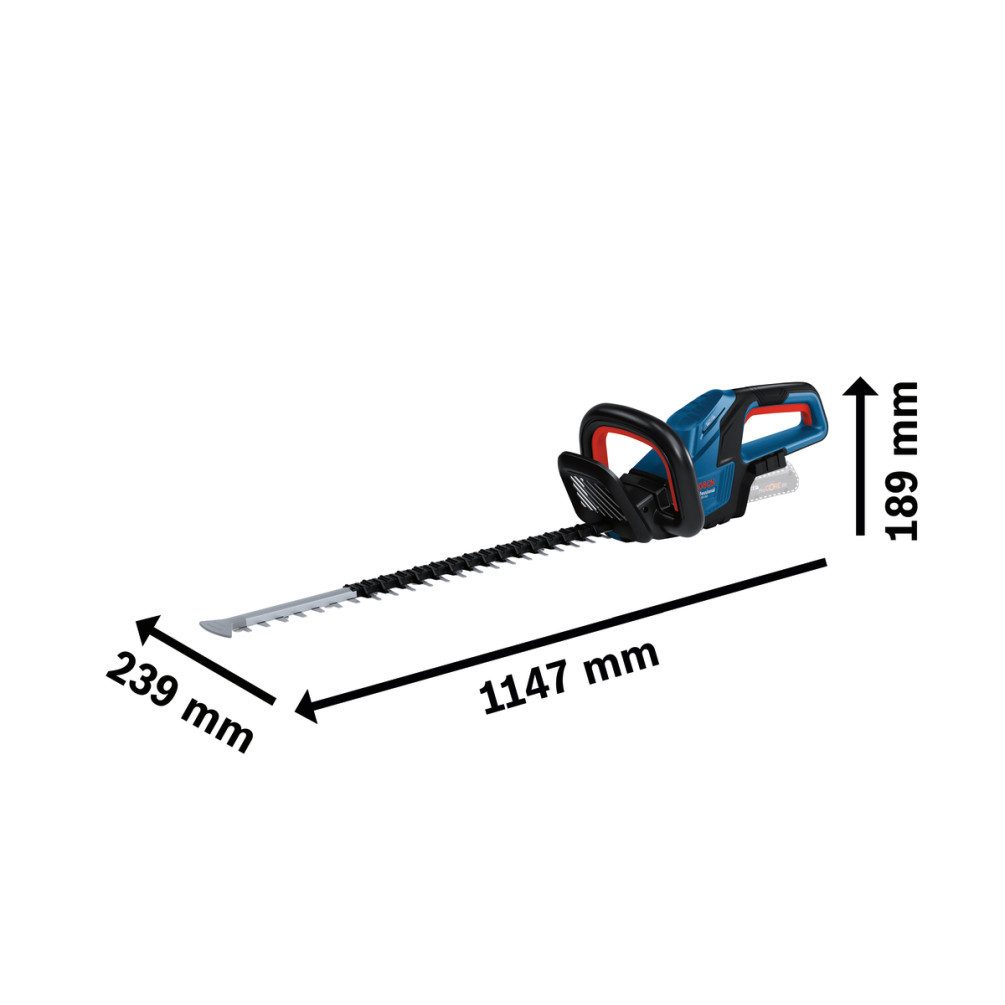 BOSCH Akku-Heckenschere GHE 18V-60 (II) Professional günstig online kaufen