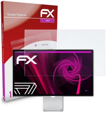 atFoliX Schutzfolie Panzerglasfolie für Apple Studio Display, Ultradünn und superhart