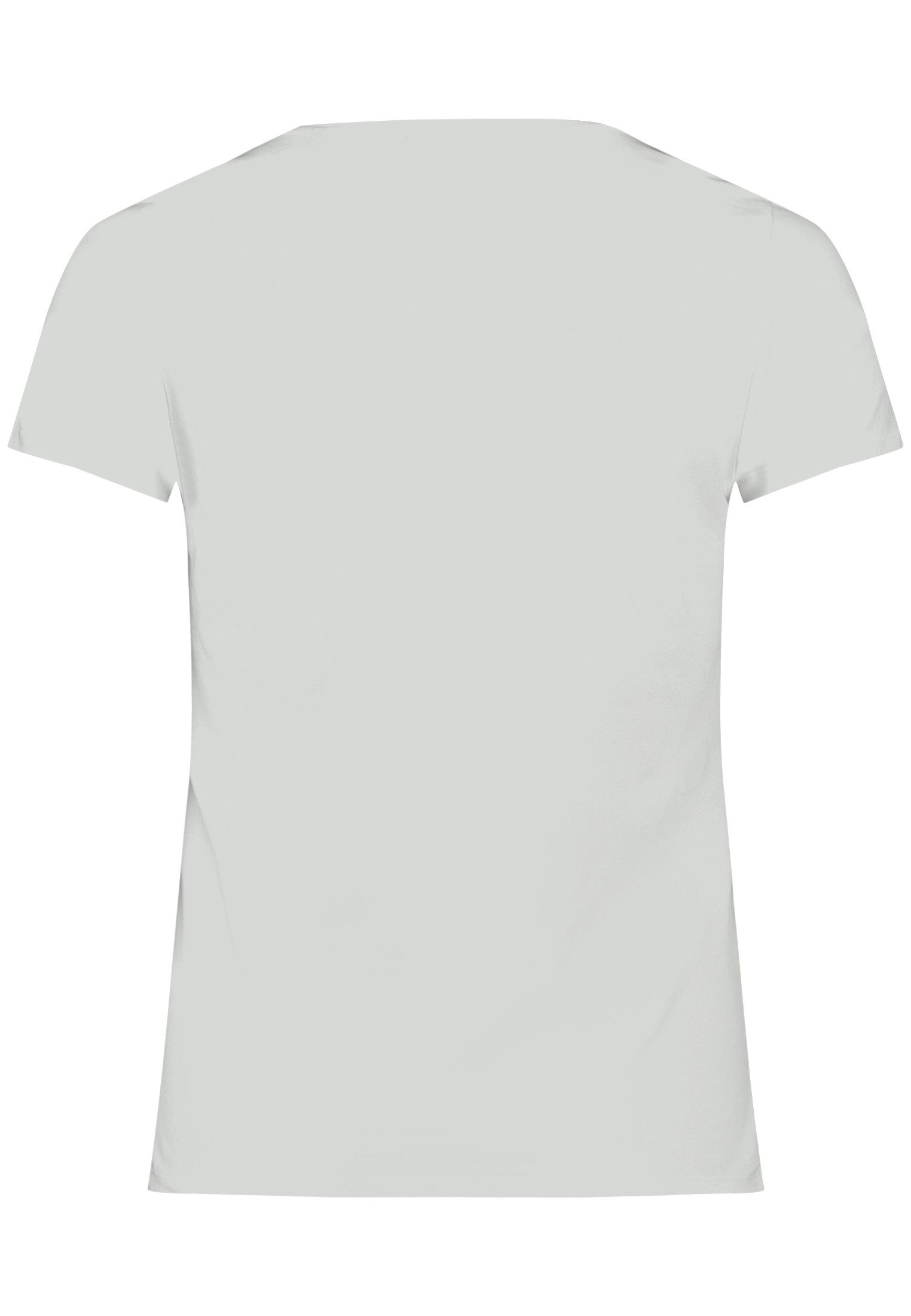 Zero Kurzarmshirt Damen mit Aufdruck (1-tlg) Glitzer