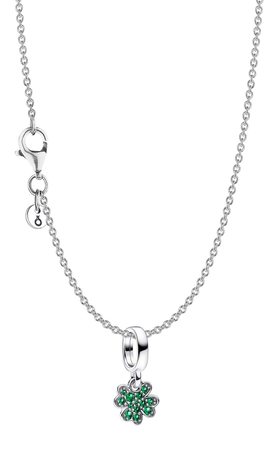 Pandora Kette mit Anhänger Damen-Vierblättriges Kleeblatt Silber Set günstig online kaufen