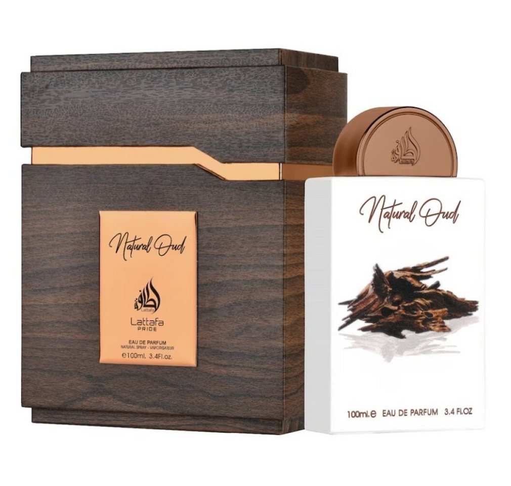Lattafa Körperpflegeduft Pride Natural Oud Eau de Parfum