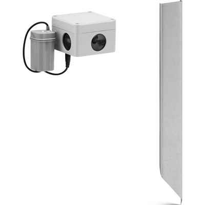 Wiesenfield Ultraschall-Tierabwehr Ultraschall Tiervertreiber - 1500m²-360,0000° - Akku - 3 Lautsprecher