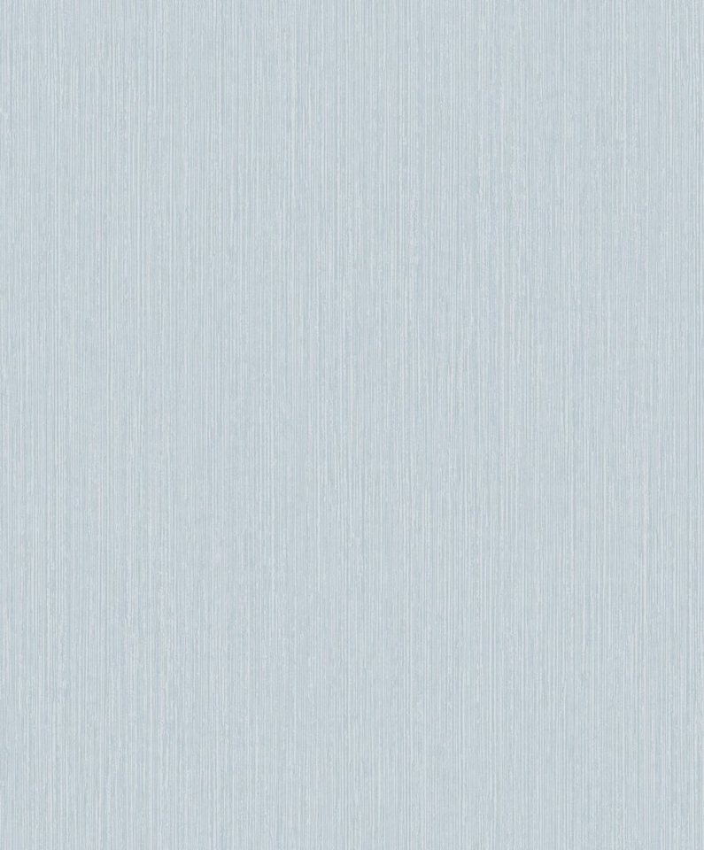 Grandeco Tapete Vliestapete Einfarbig Struktur Linien Streifen Blau Glanz  A49108 Tempo