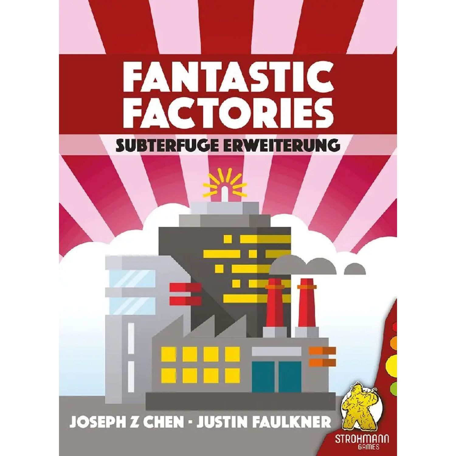 Strohmann Games Spiel Fantastic Factories: Subterfuge (Erweiterung)
