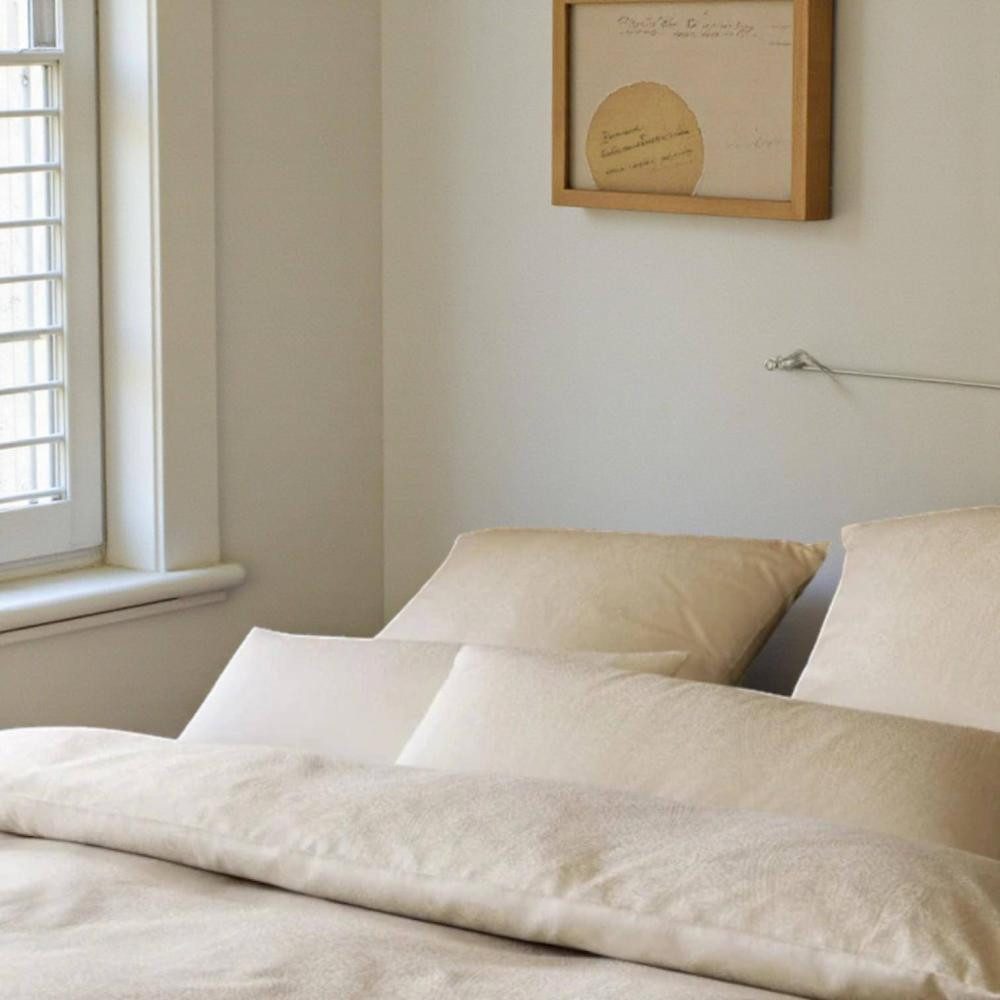 Elegante Bettwäsche Paisley Greige 155 x 220 cm, Jacquard Satin von Elegante, Jacquard Satin