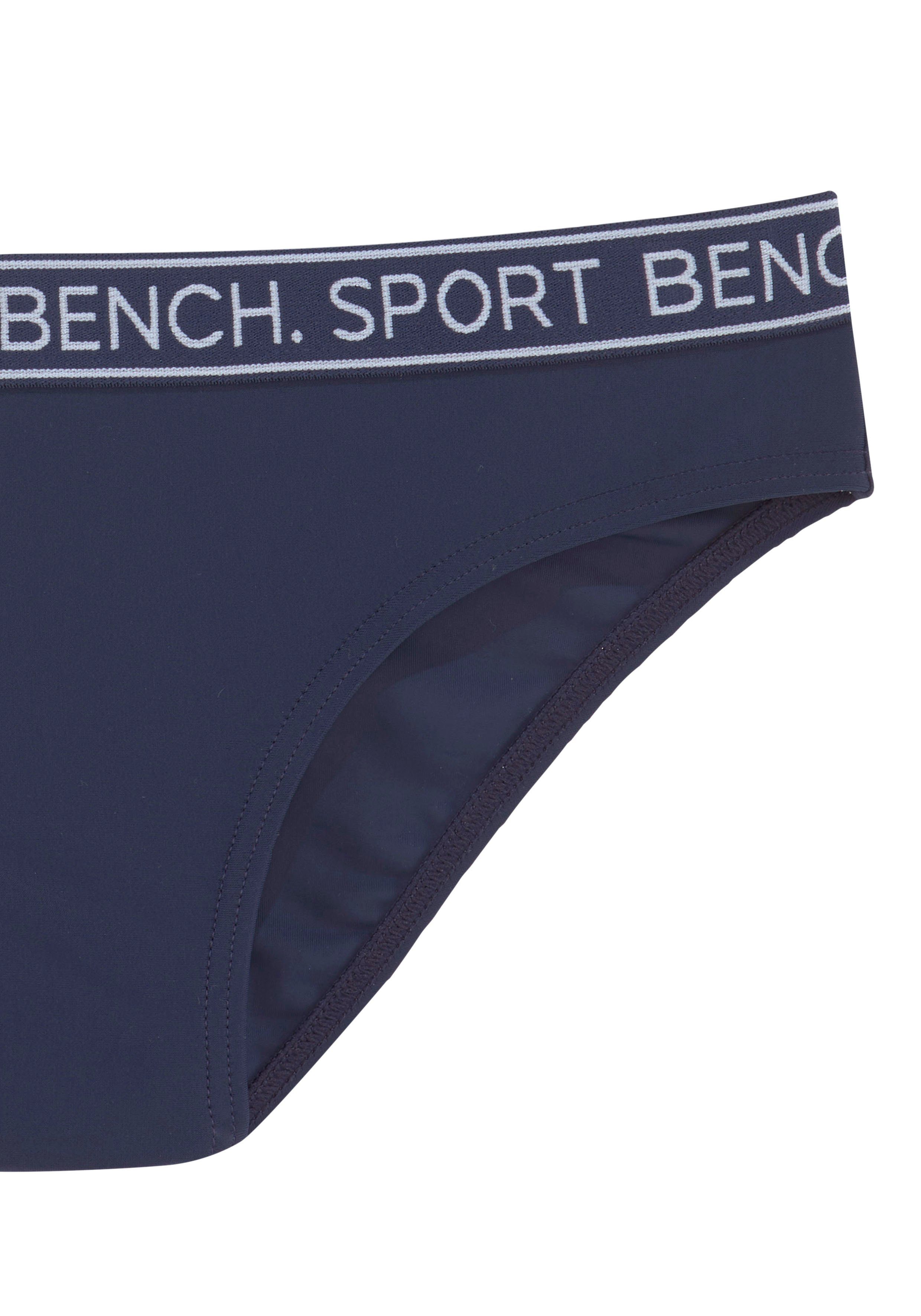 Bench. Triangel-Bikini Yva Kids sportlichem Farben marine in und Design