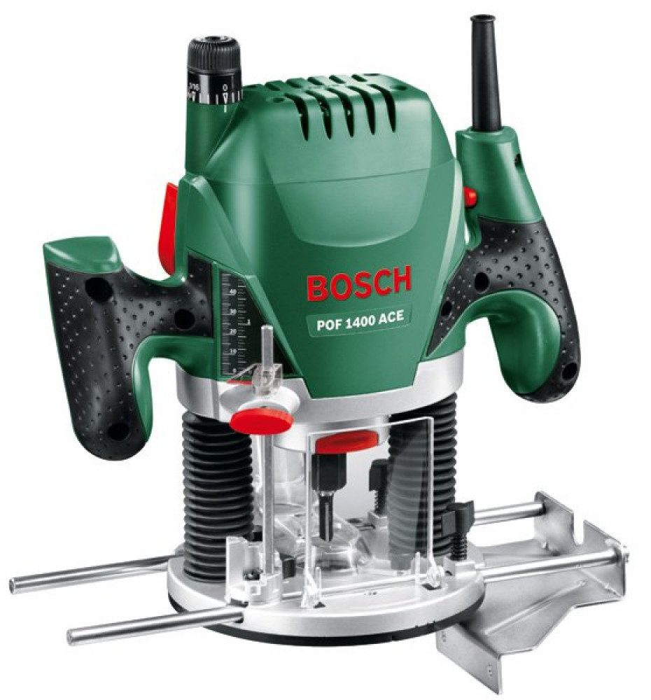 BOSCH Oberfräse BOSCH Oberfräse POF 1400 ACE mit 1400 W Motor und präziser