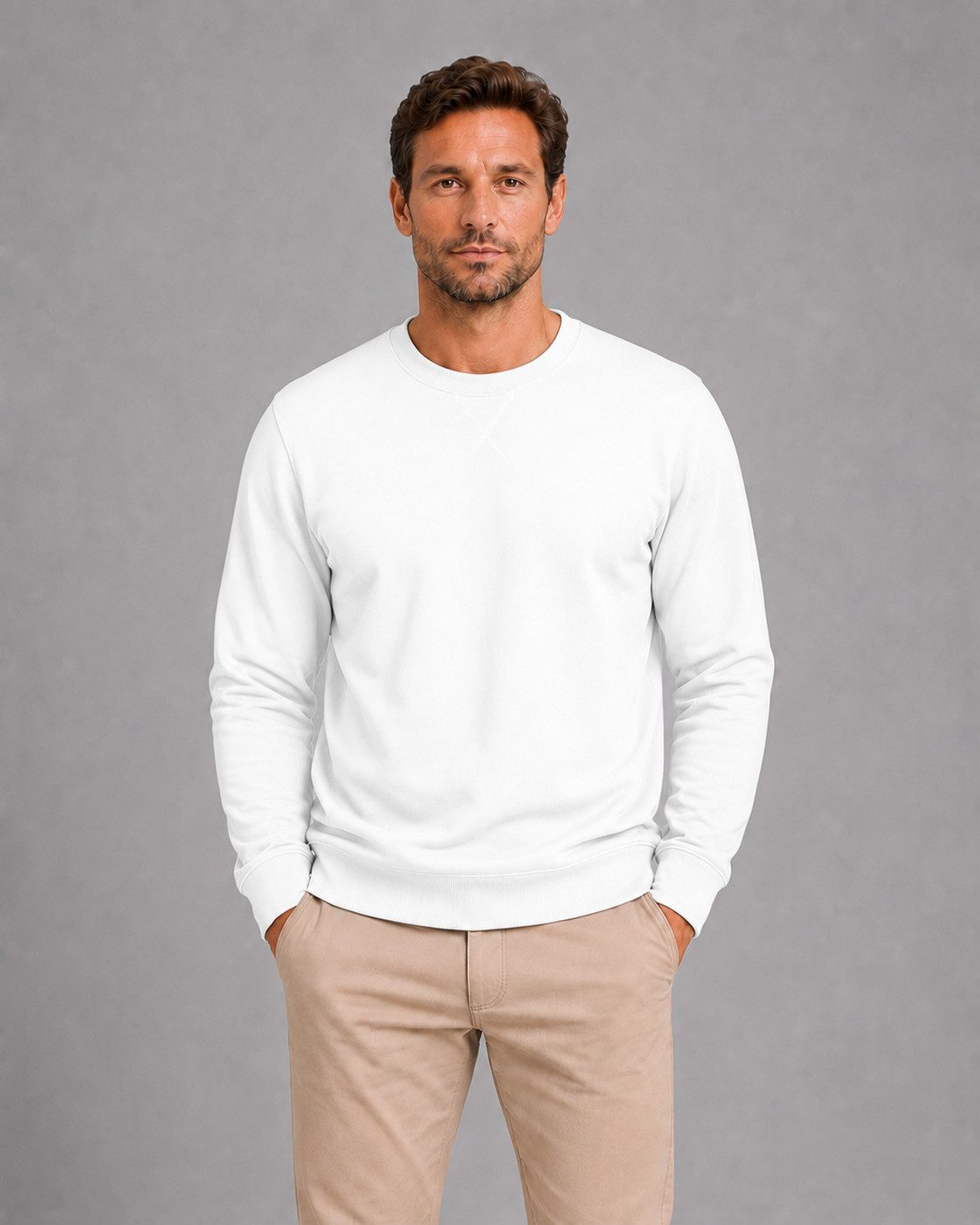 Sweatshirt Herren, Pullover Baumwolle