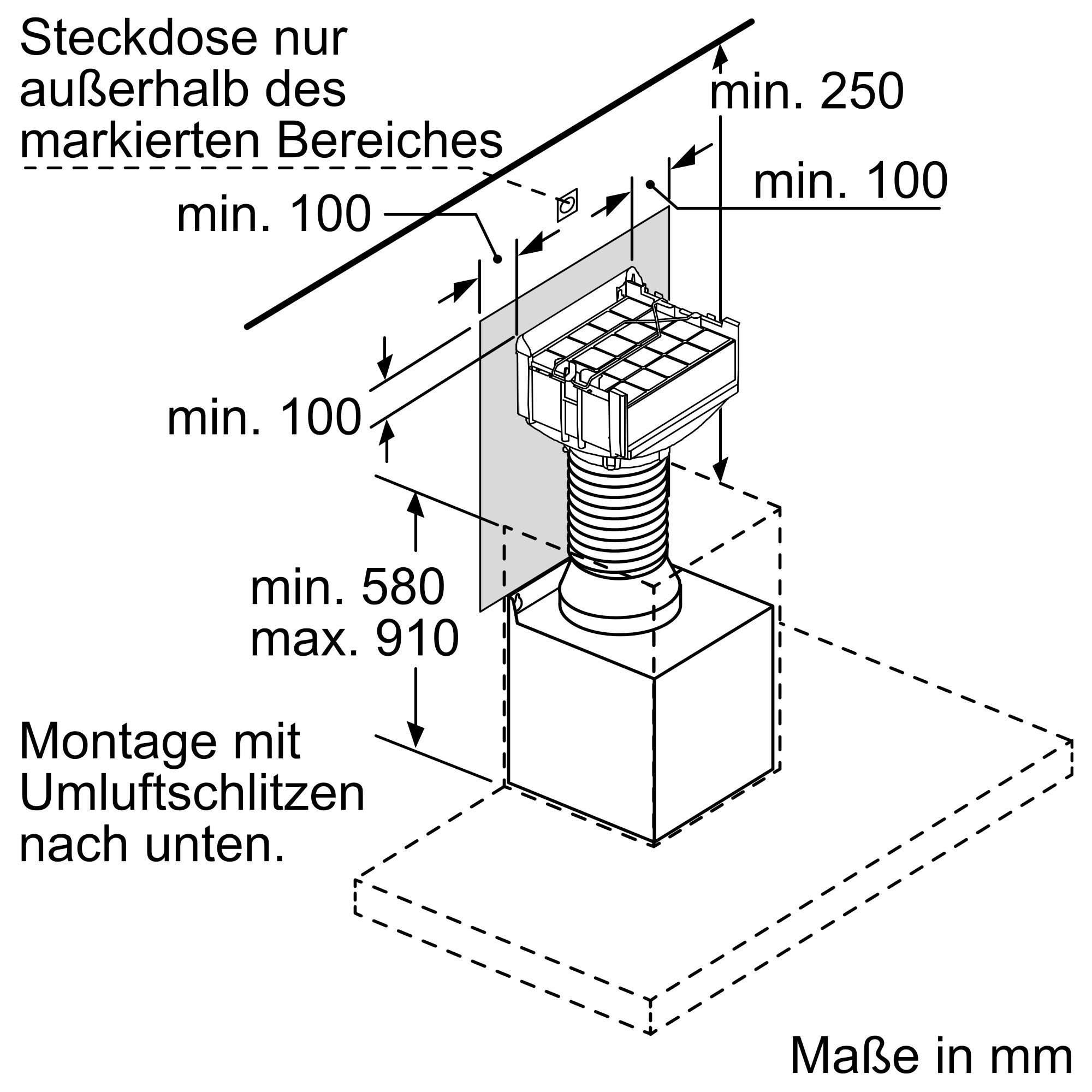 NEFF Montagezubehör Dunstabzugshaube Z51FXJ0X0, Long Life Umluftset (1 St)