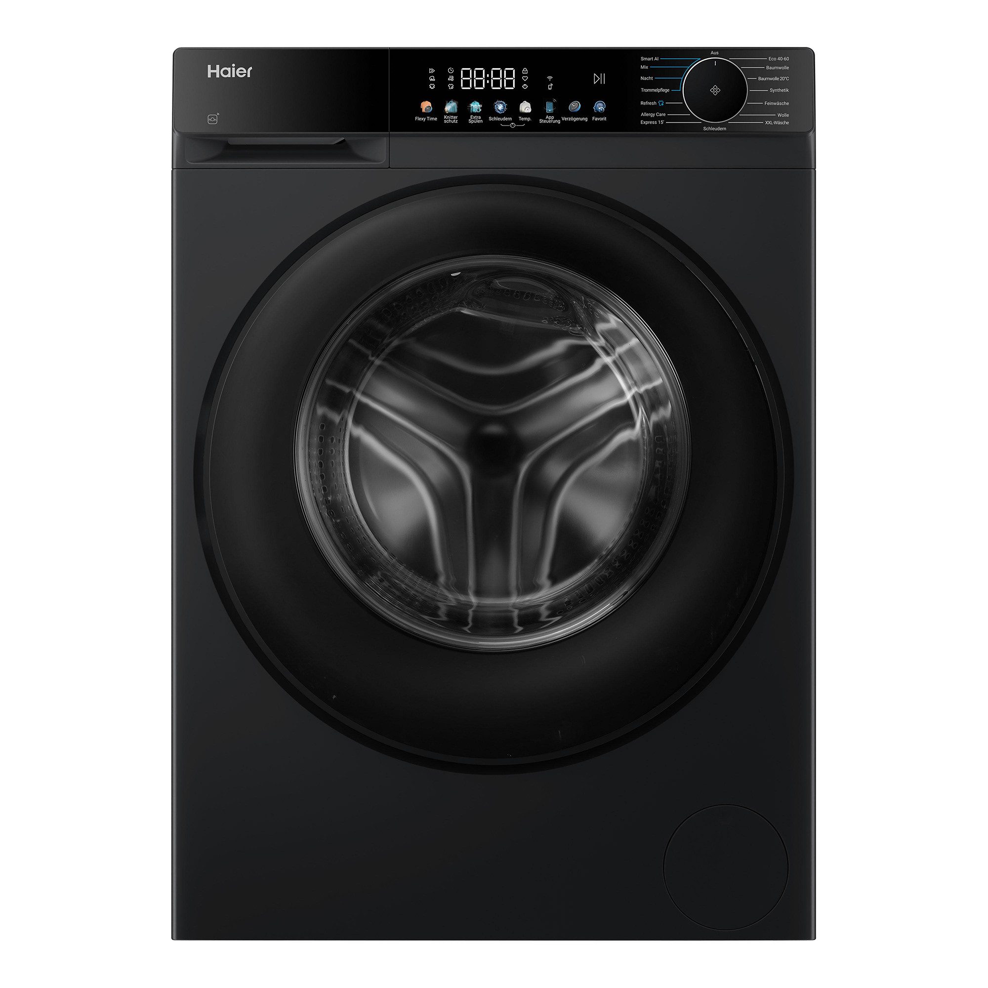Haier Waschmaschine G5 Serie HW90-BP1433657BTU1, 9 kg, 1400 U/min, RefreshDampf-Funktionfürsanfte Reinigung
