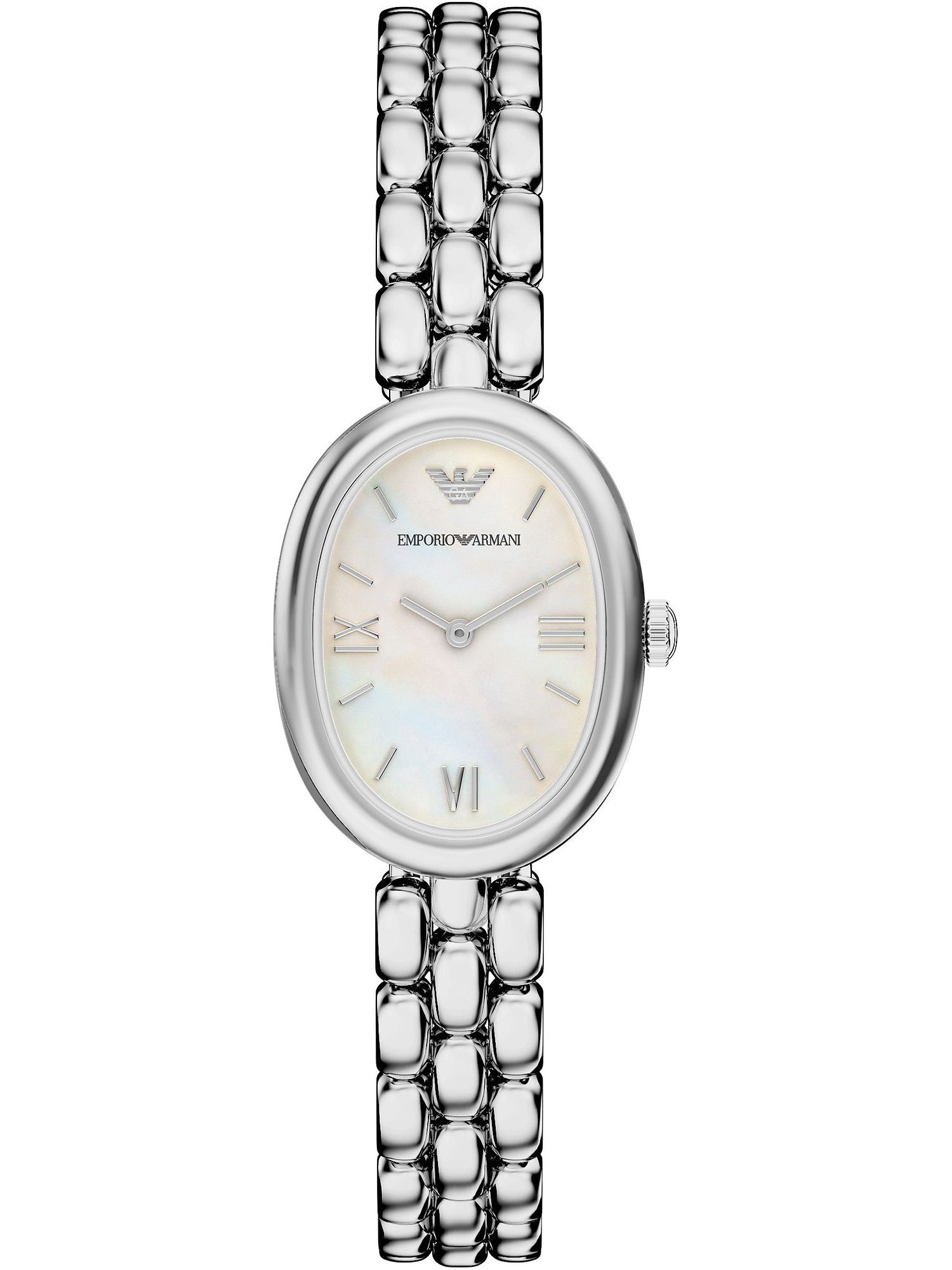 Emporio Armani Quarzuhr Emporio Armani Damen-Uhren Analog Quarz