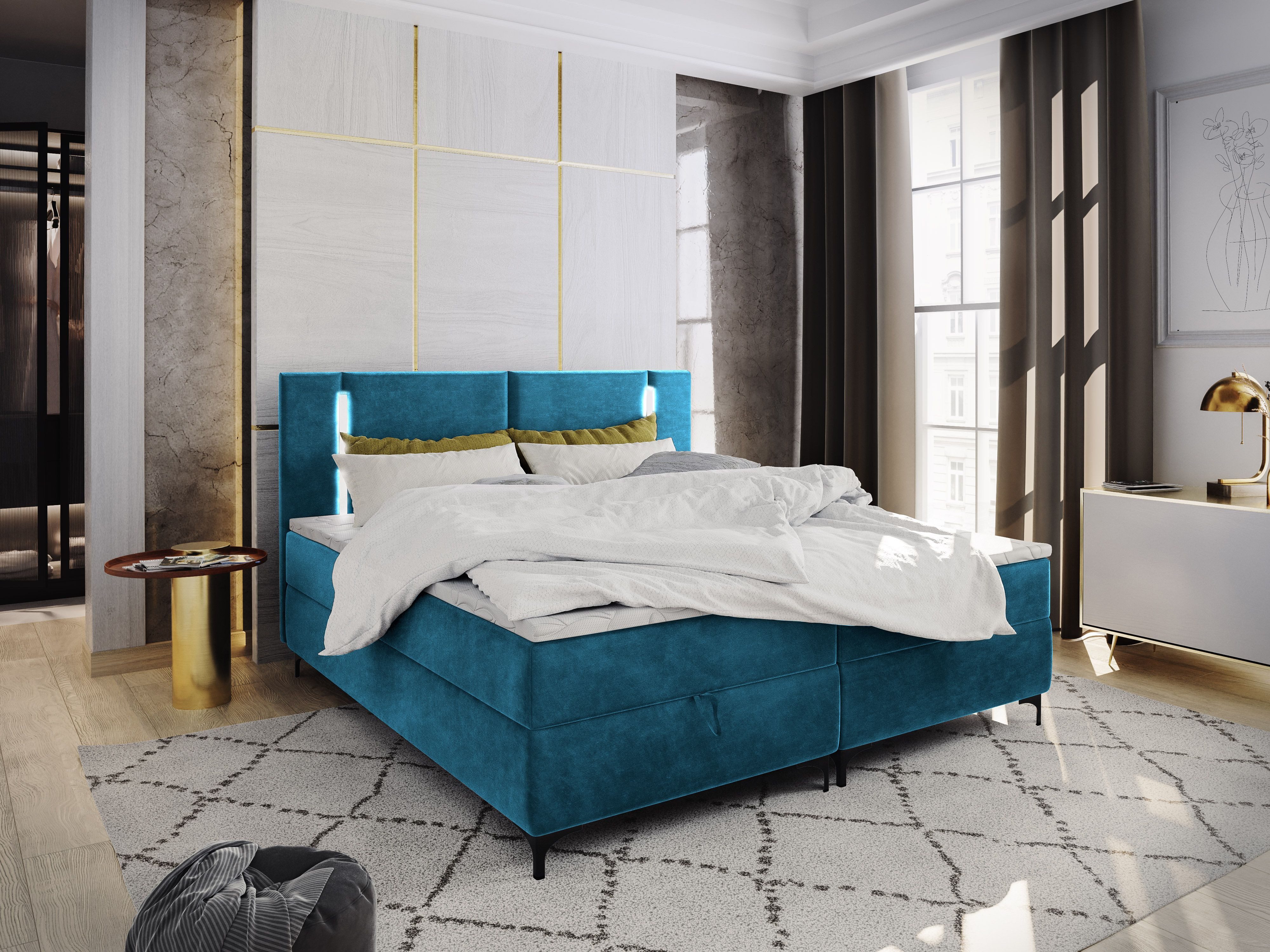 Masseno Boxbett ALBA 140x200 cm mit günstig online kaufen