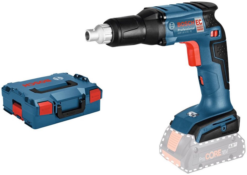 Bosch Professional AkkuTrockenbauschrauber »GSR 18 VEC TE«, 2100 U/min, 75 Nm, ohne Akku und Bosch Professional AkkuTrockenbauschrauber »GSR 18 VEC TE«, 2100 U/min, 75 Nm, ohne Akku und