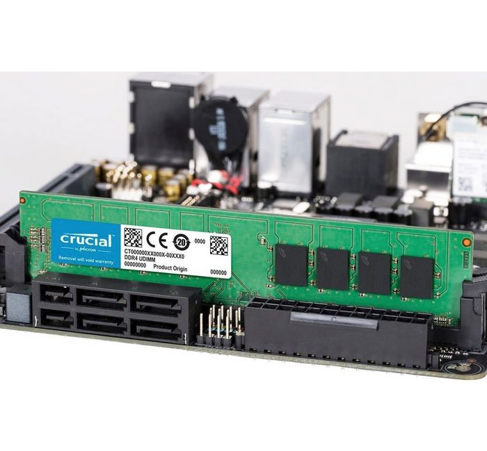 Crucial Crucial 4GB DDR4-2400 UDIMM PC-Arbeitsspeicher