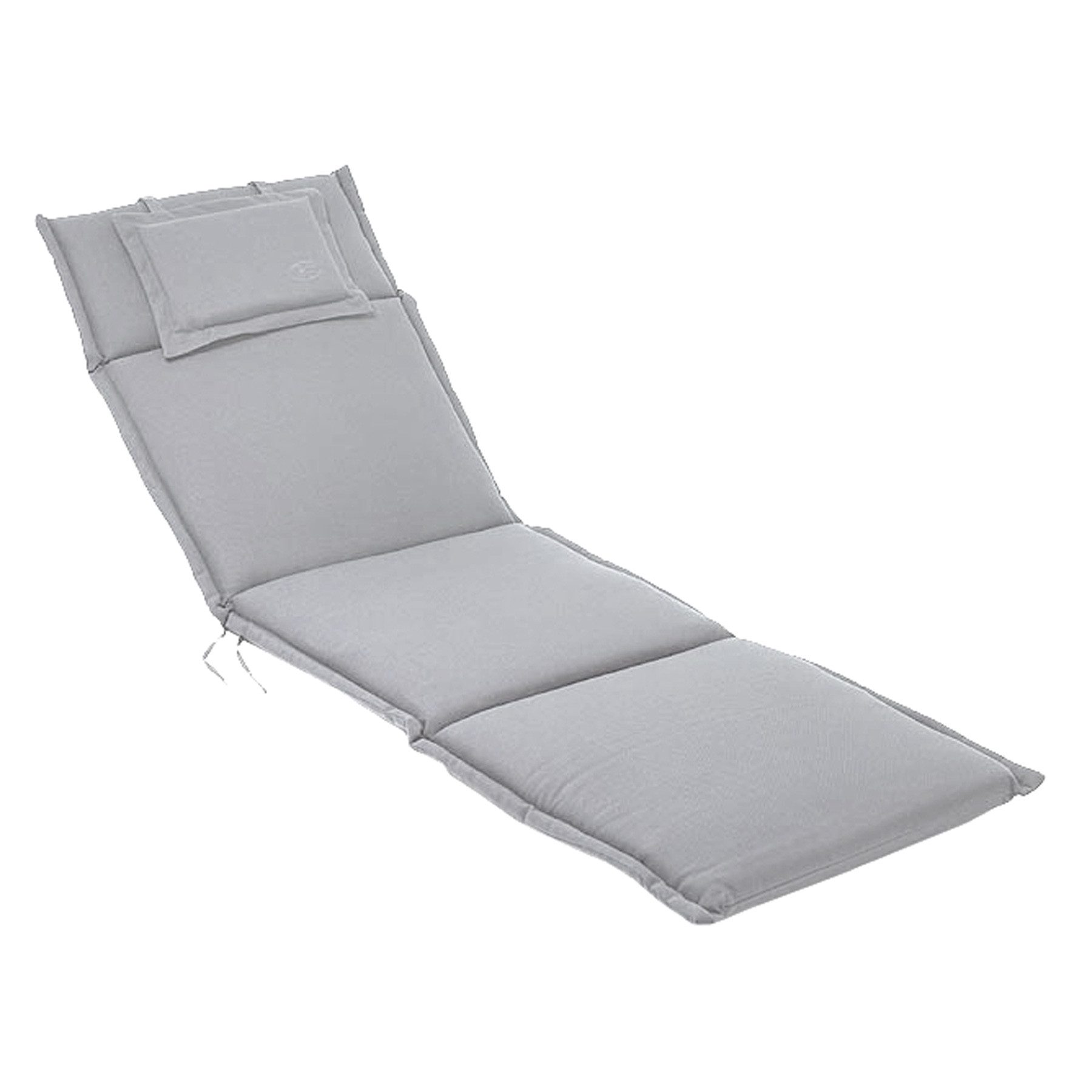 riess-ambiente Liegenauflage ROG 58x196cm taupe – Sitzkissen, Polster-Auflage, (Einzelartikel, 1 St), bequemes Outdoor-Auflagekissen – ideal für Deine Gartenliege