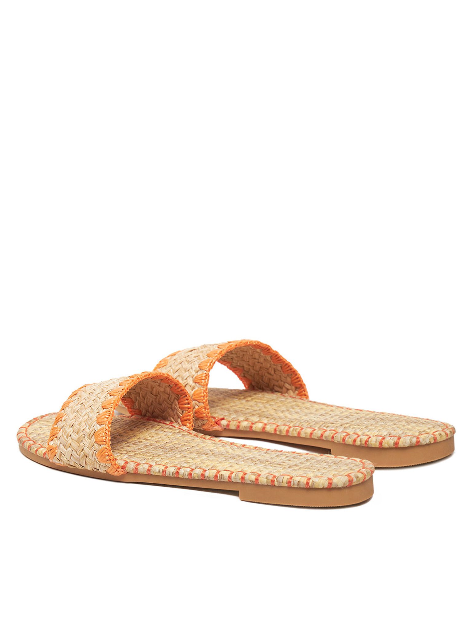 DeeZee Deezee Damen-Flip-Flops Beige, Orange BP6097-5 Badepantolette