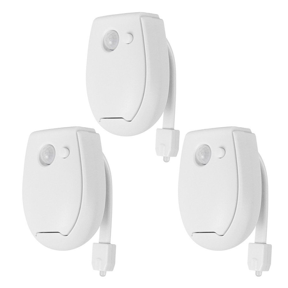 Rosnek Nachtlicht PIR-Bewegungssensor, mit Batteriebetrieb, für Kinder-Bade günstig online kaufen