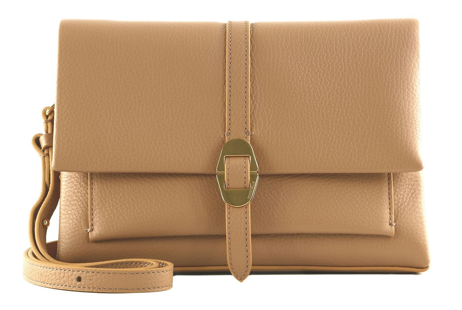 COCCINELLE Umhängetasche Handbag Grained Leather, aus echtem Rindsleder
