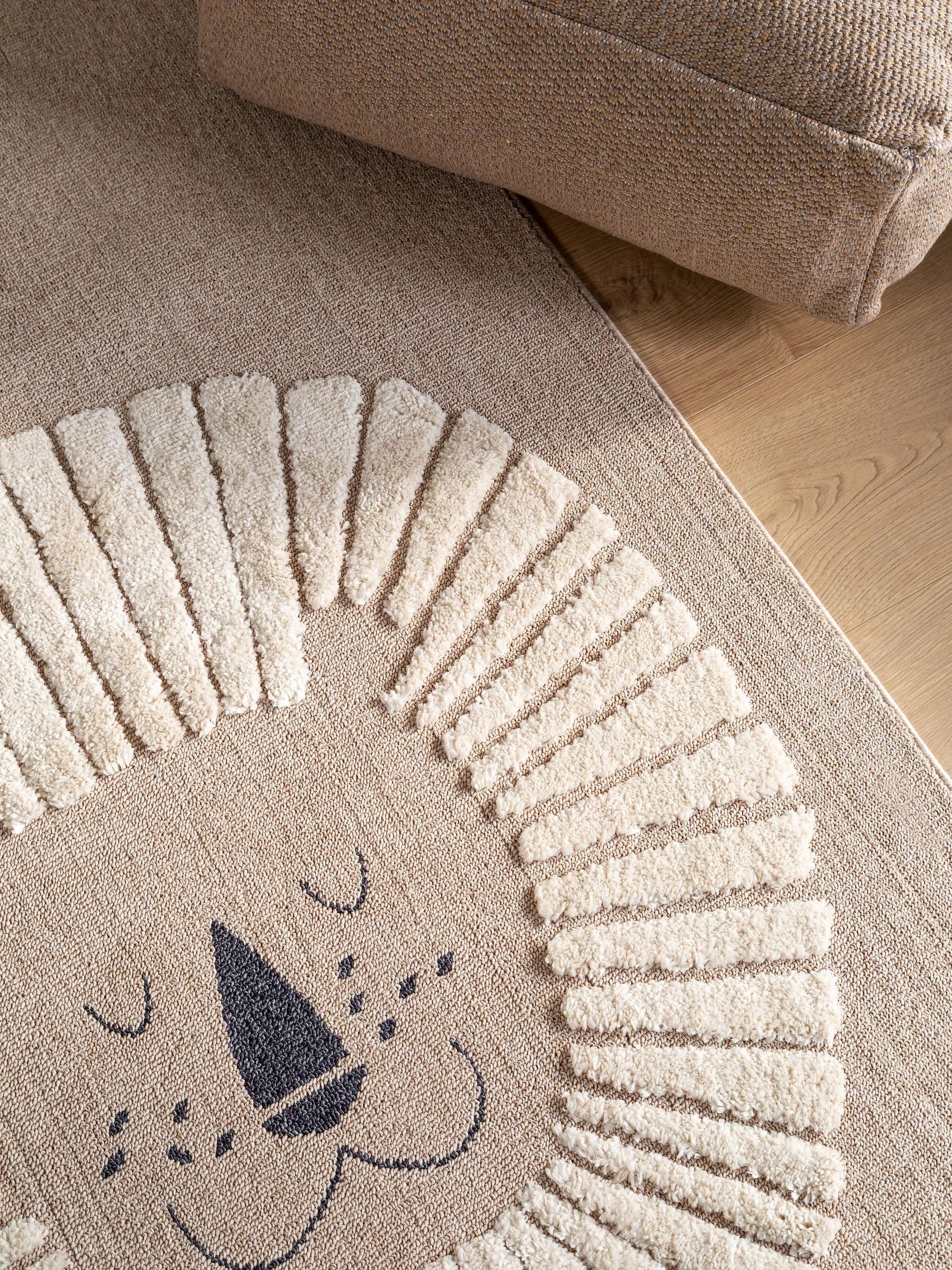 benuta Kinderteppich Momo, rechteckig, Höhe: 11 mm, Kunstfaser, Berber, Ethno-Style, Wohnzimmer