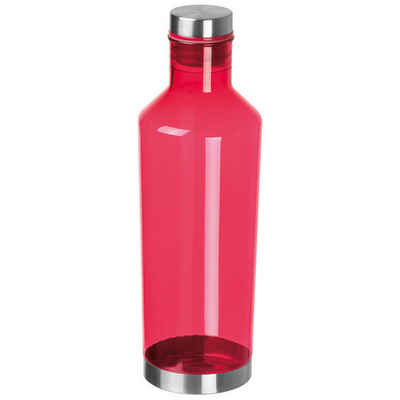 Livepac Office Trinkflasche Transparente Trinkflasche aus Tritan / 800ml / Farbe: rot