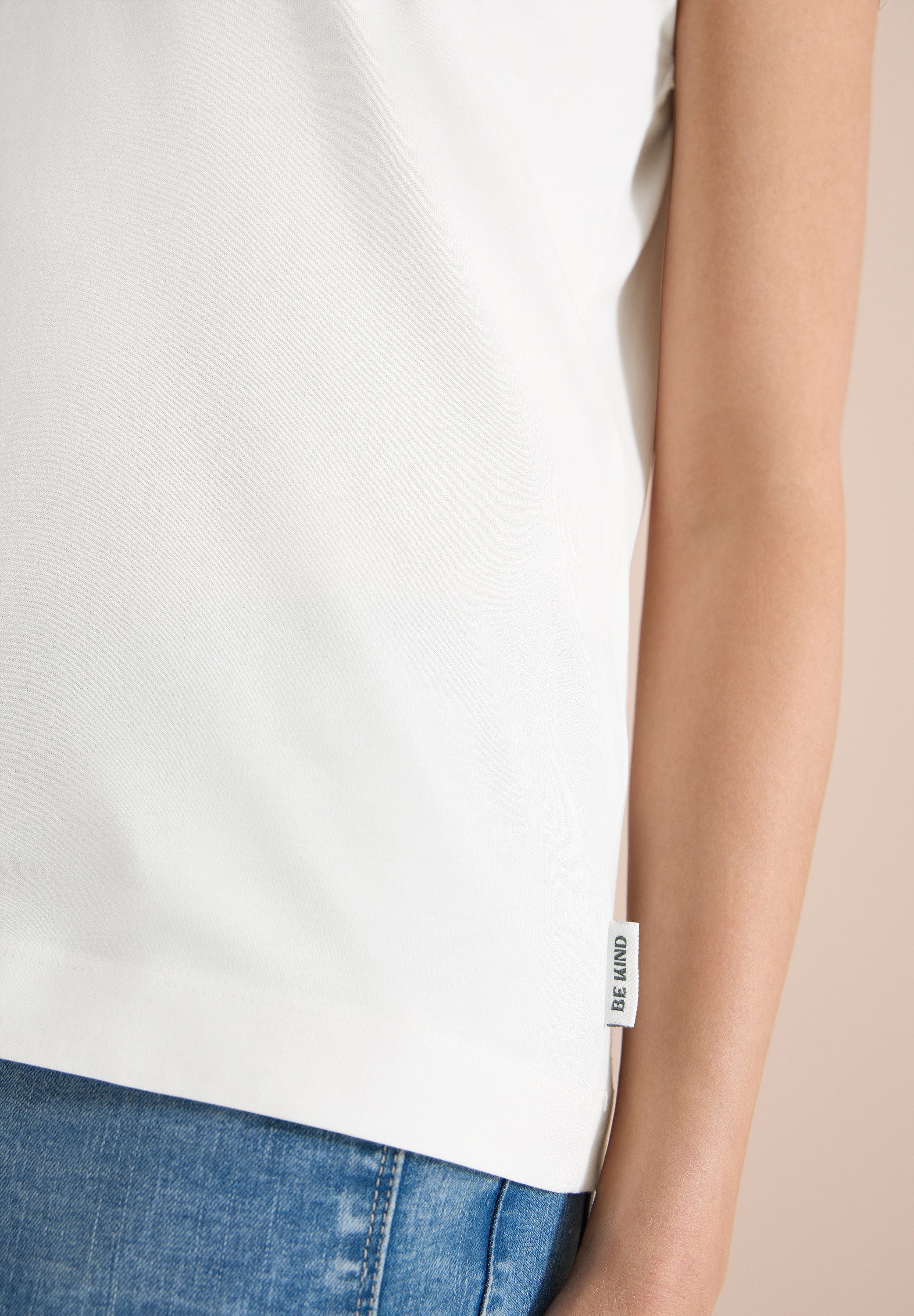 CECIL Kurzarmshirt Sommershirt mit Schnallendetail – Bild 4 von 5