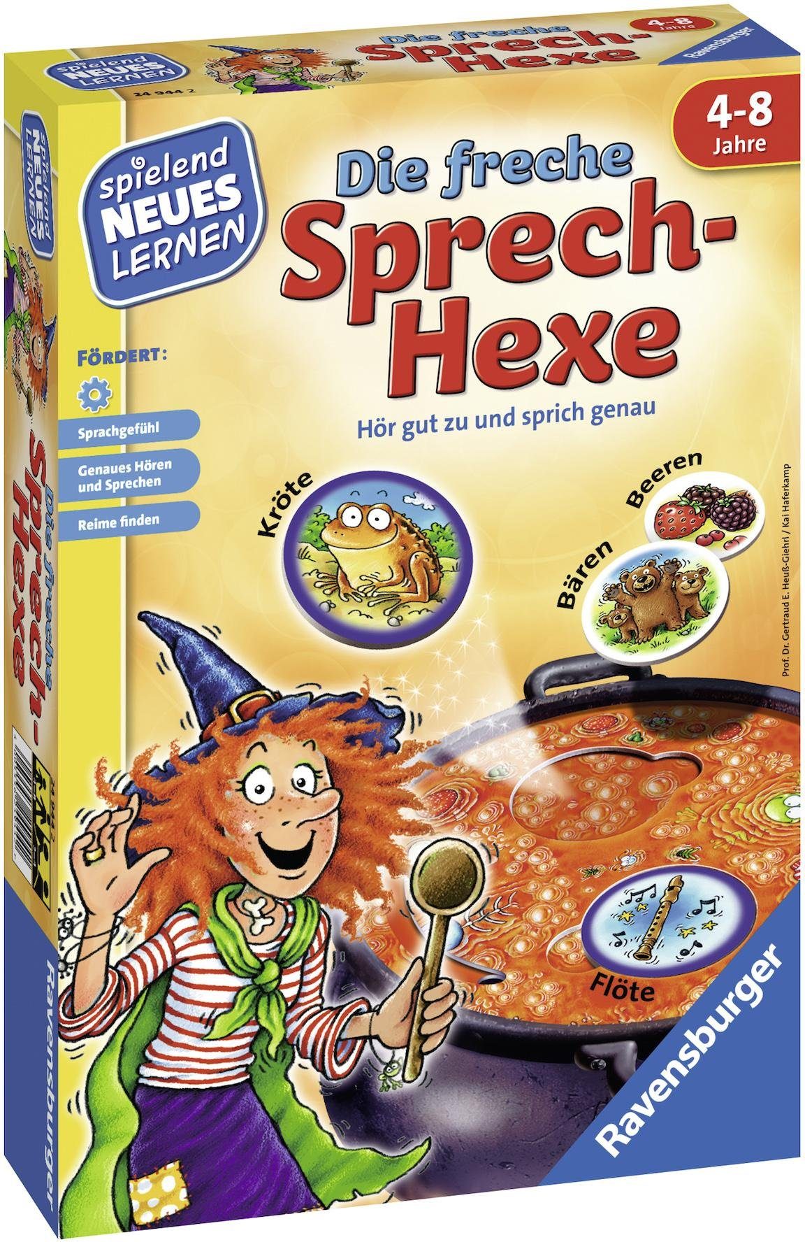 Ravensburger Spiel Die freche Sprech-Hexe, Made in Europe