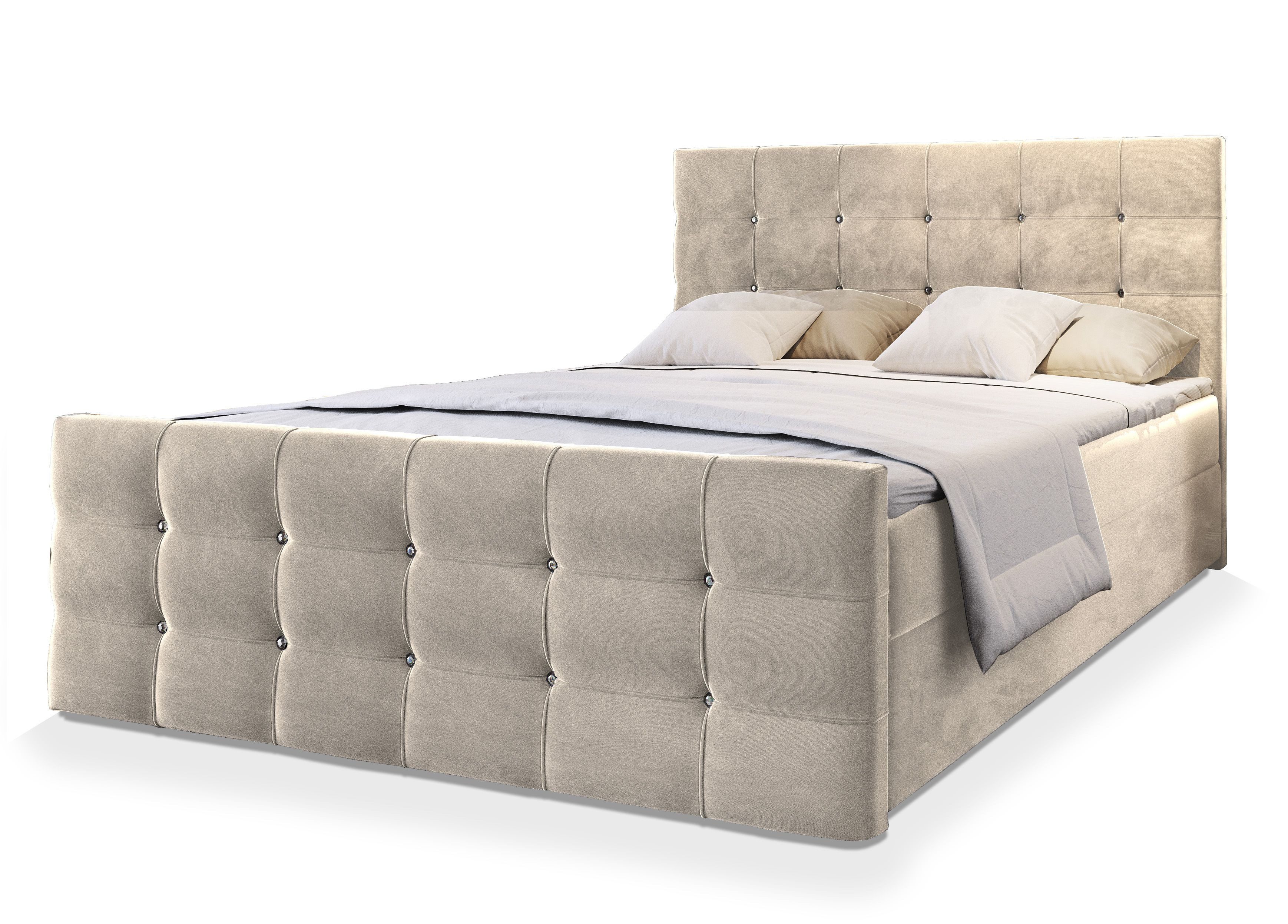 Masseno Boxbett SLAT 140x200 cm mit günstig online kaufen