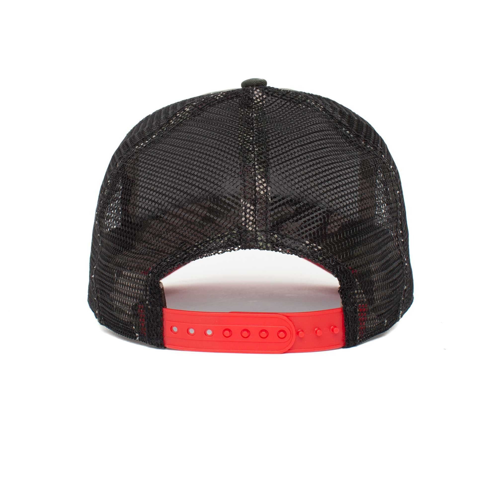 The Cap Unisex Baseball Trucker Kappe, Rooster Size Bros. One GOORIN Frontpatch, - Cap