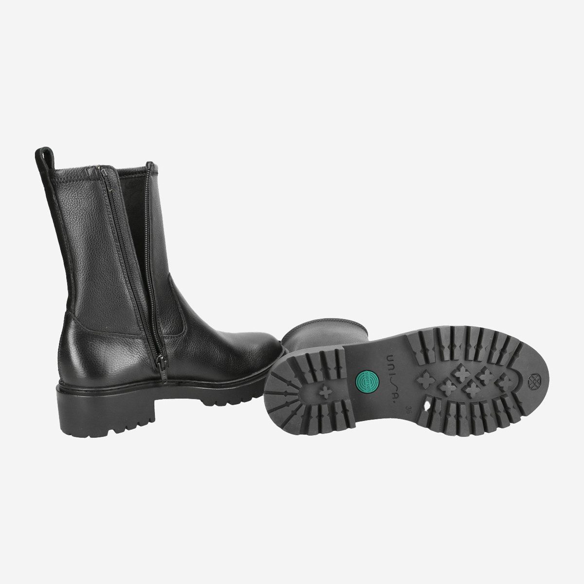 Unisa Unisa GUIDO_F22_WD_STD BLACK, Stiefeletten, Schwarz, Damen Stiefelette