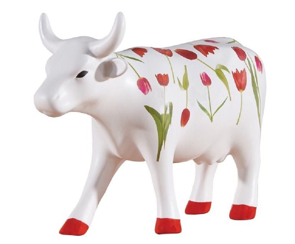 CowParade Tierfigur Cowparade - Cow Medium Tulip Kuh