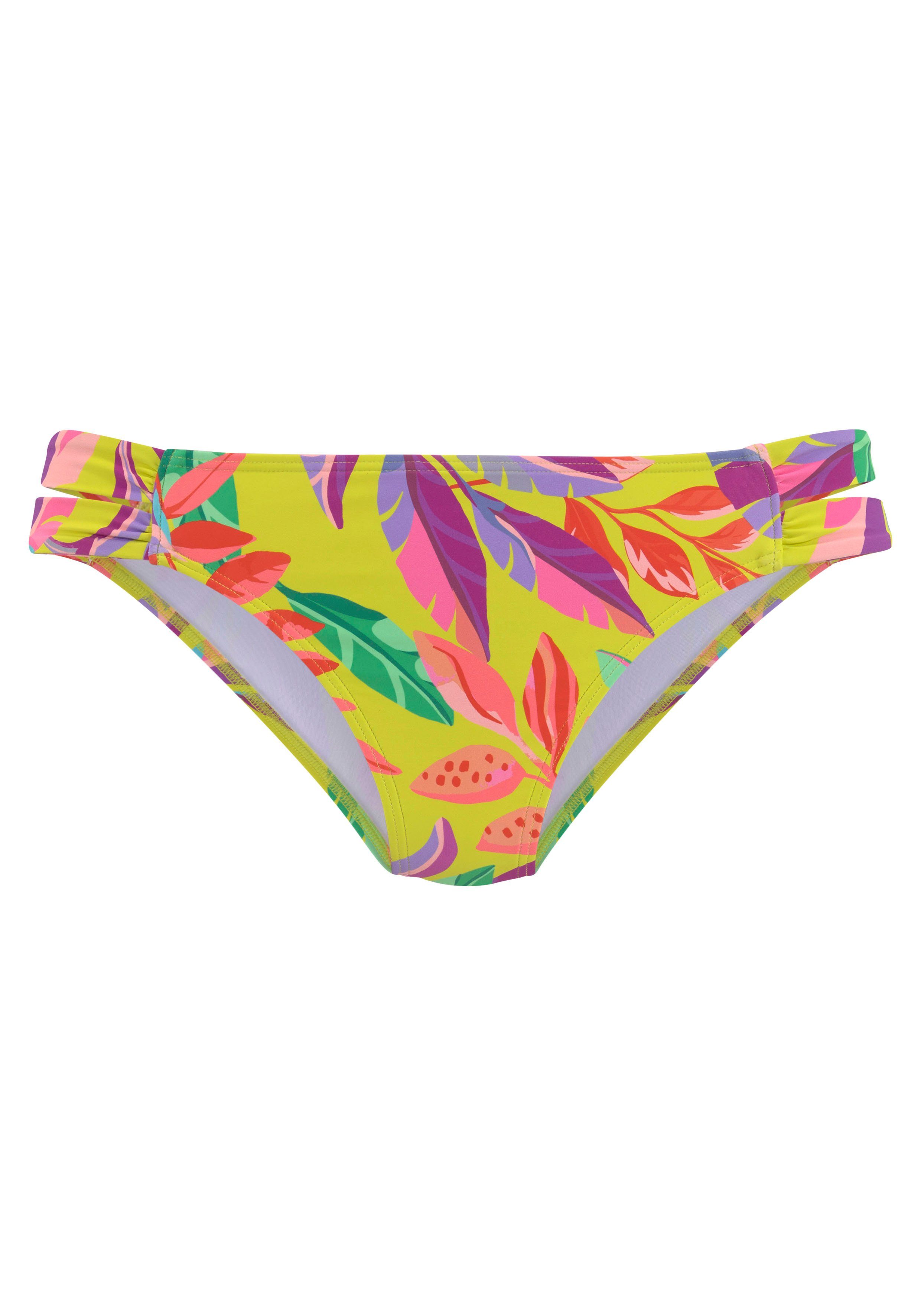 s.Oliver Bikini-Hose Mallorca mit gerafften Seitenbändern günstig online kaufen