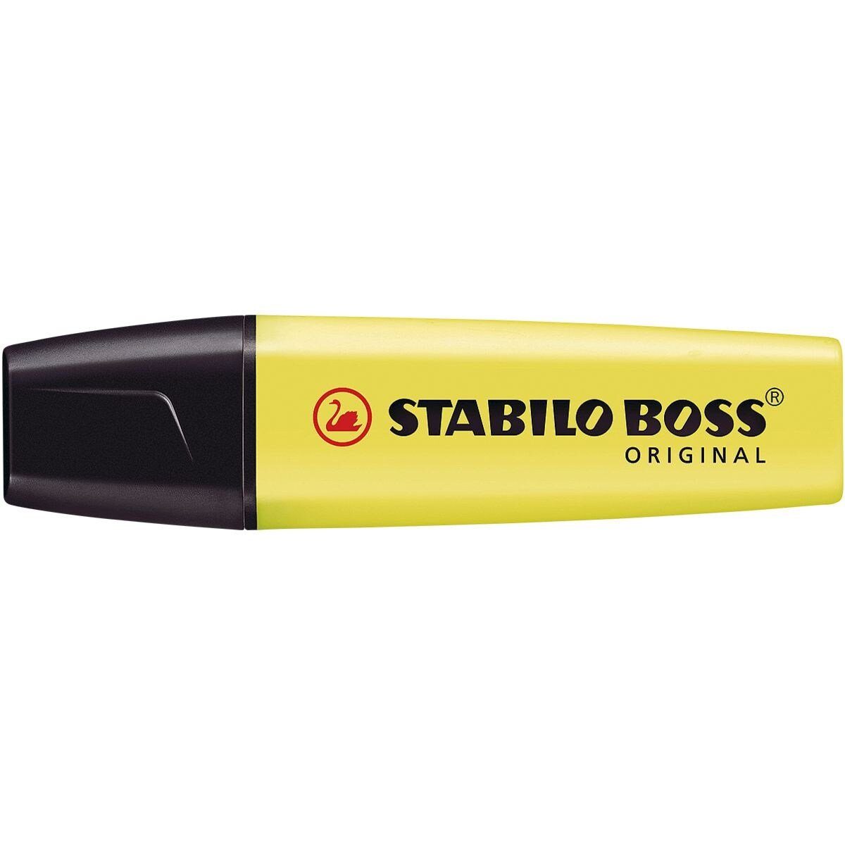 STABILO Marker BOSS® Original, gelb schnelltrockend Textmarker, (1-tlg)