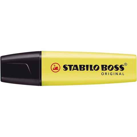 STABILO Marker BOSS® Original, (1-tlg), Textmarker, schnelltrockend