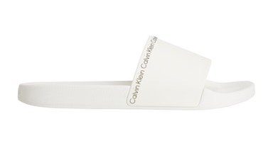 Calvin Klein FORTINA 18R *I offwhite mit Badepantolette Logoschriftzügen