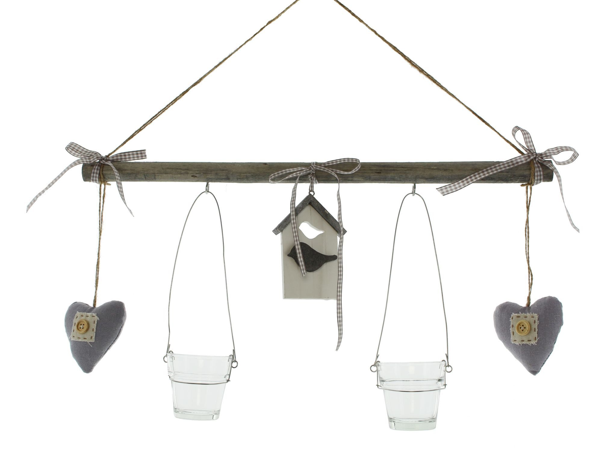 Frank Flechtwaren Windlicht, Windlicht Vogelhaus günstig online kaufen