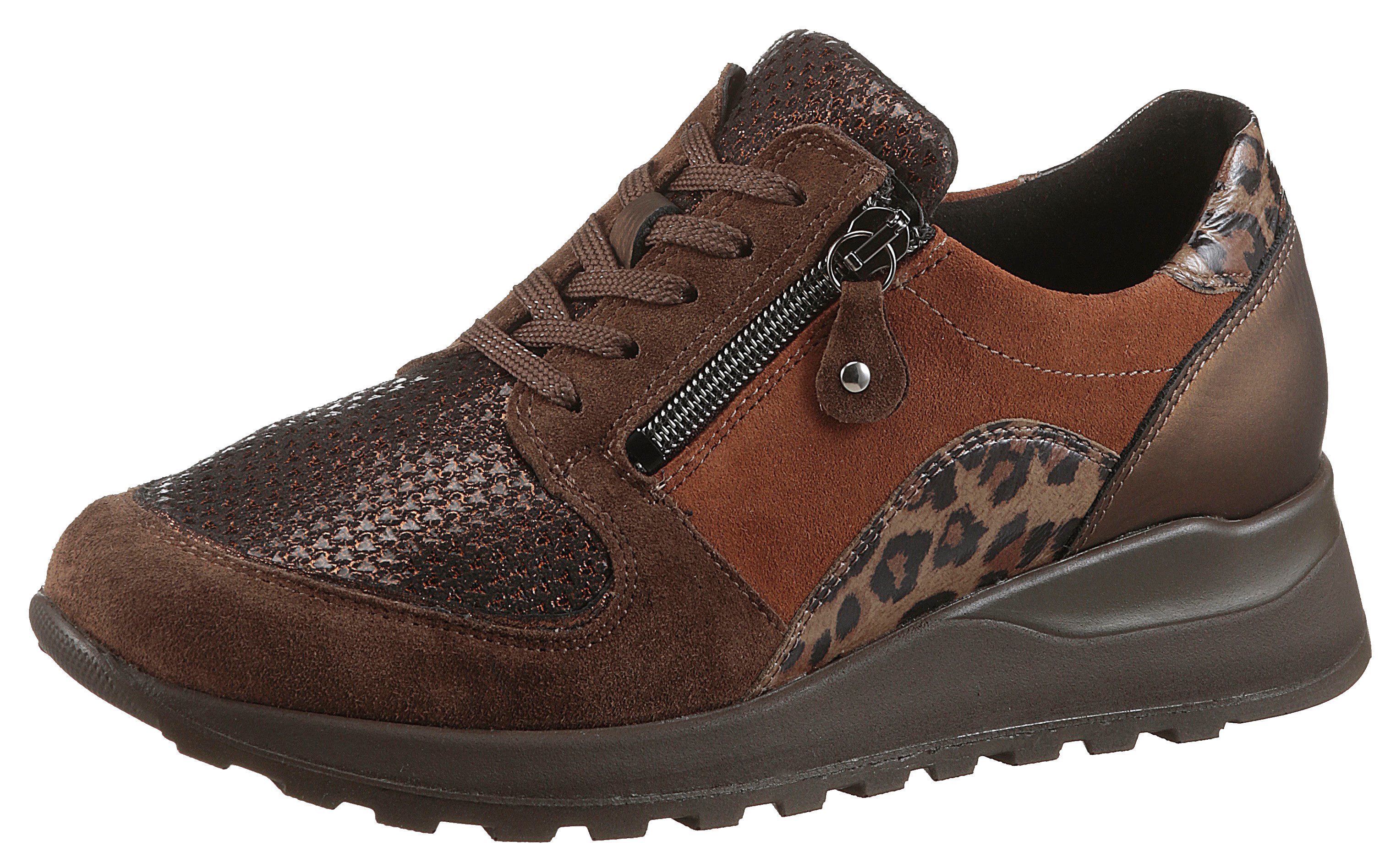 Waldläufer HIROKO-Soft Keilsneaker Schnürschuh, Komfortschuh, Orthotritt, günstig online kaufen