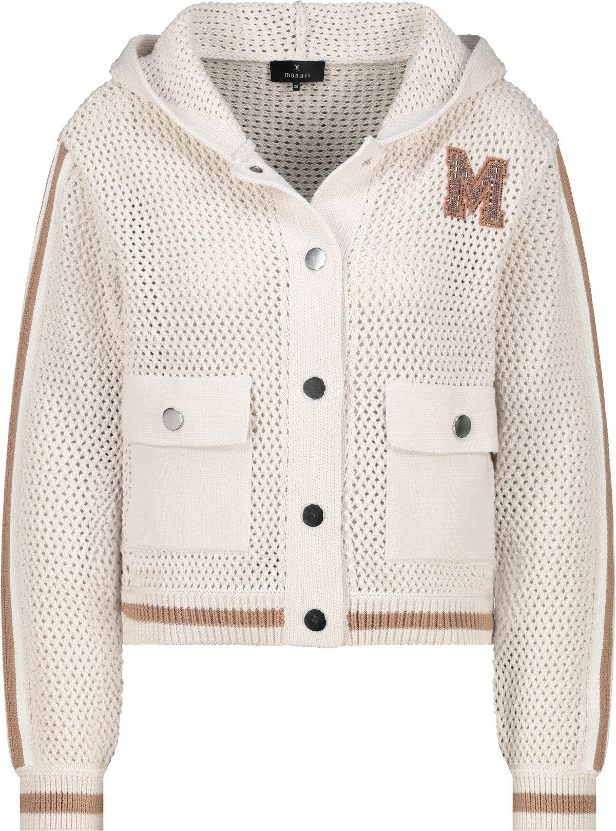 Monari Strickjacke Strickjacke 124