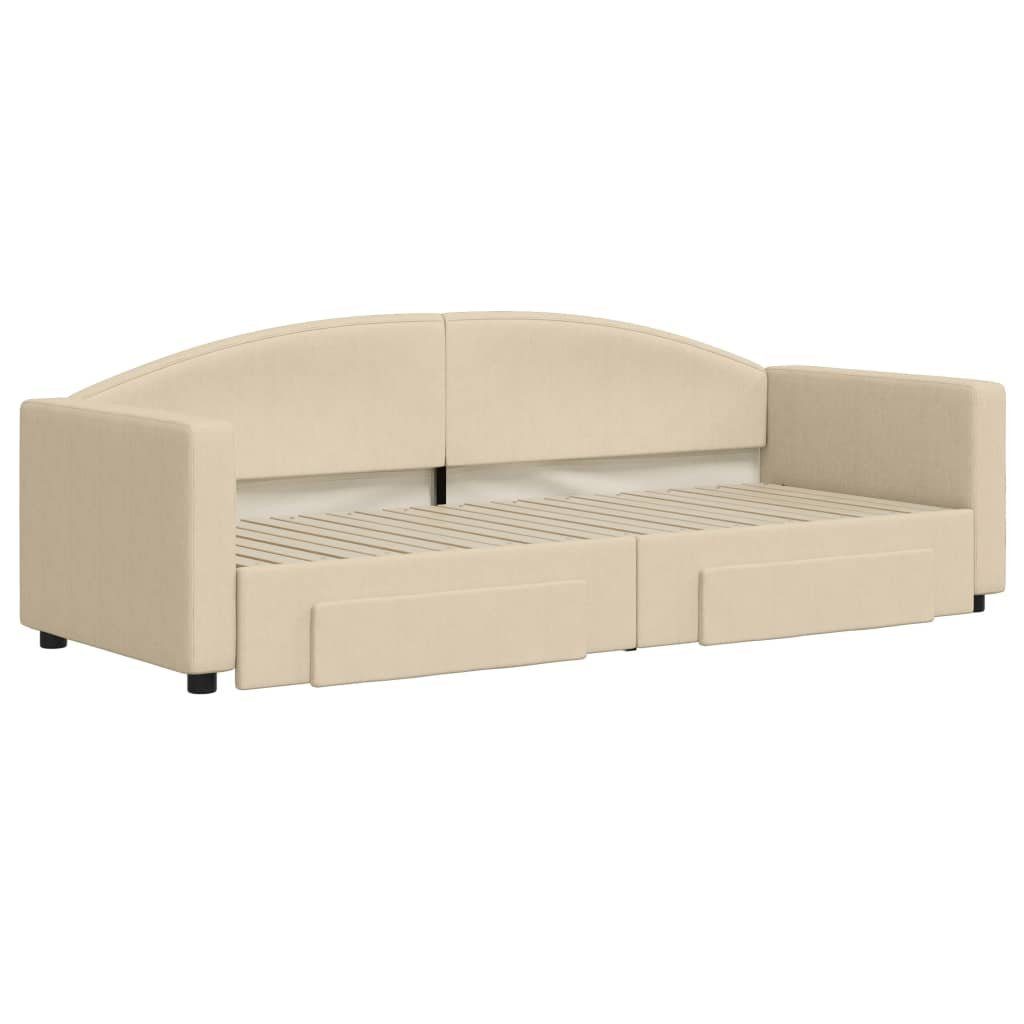 vidaXL Bett Tagesbett Ausziehbar mit Schubladen günstig online kaufen