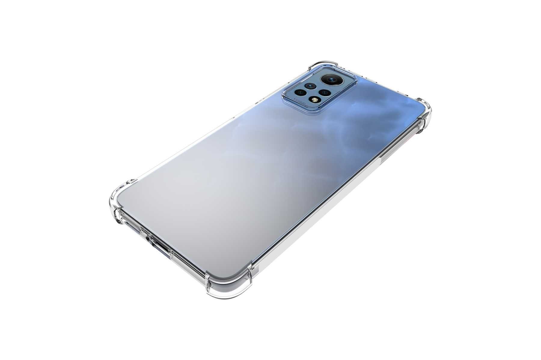 mtb more energy Smartphone-Hülle Clear Armor Case für Xiaomi Redmi Note 12 Pro 4G (6.67), Transparente TPU Schutzhülle Case Backcover mit Anti-Shock Verstärkung – Bild 5 von 5